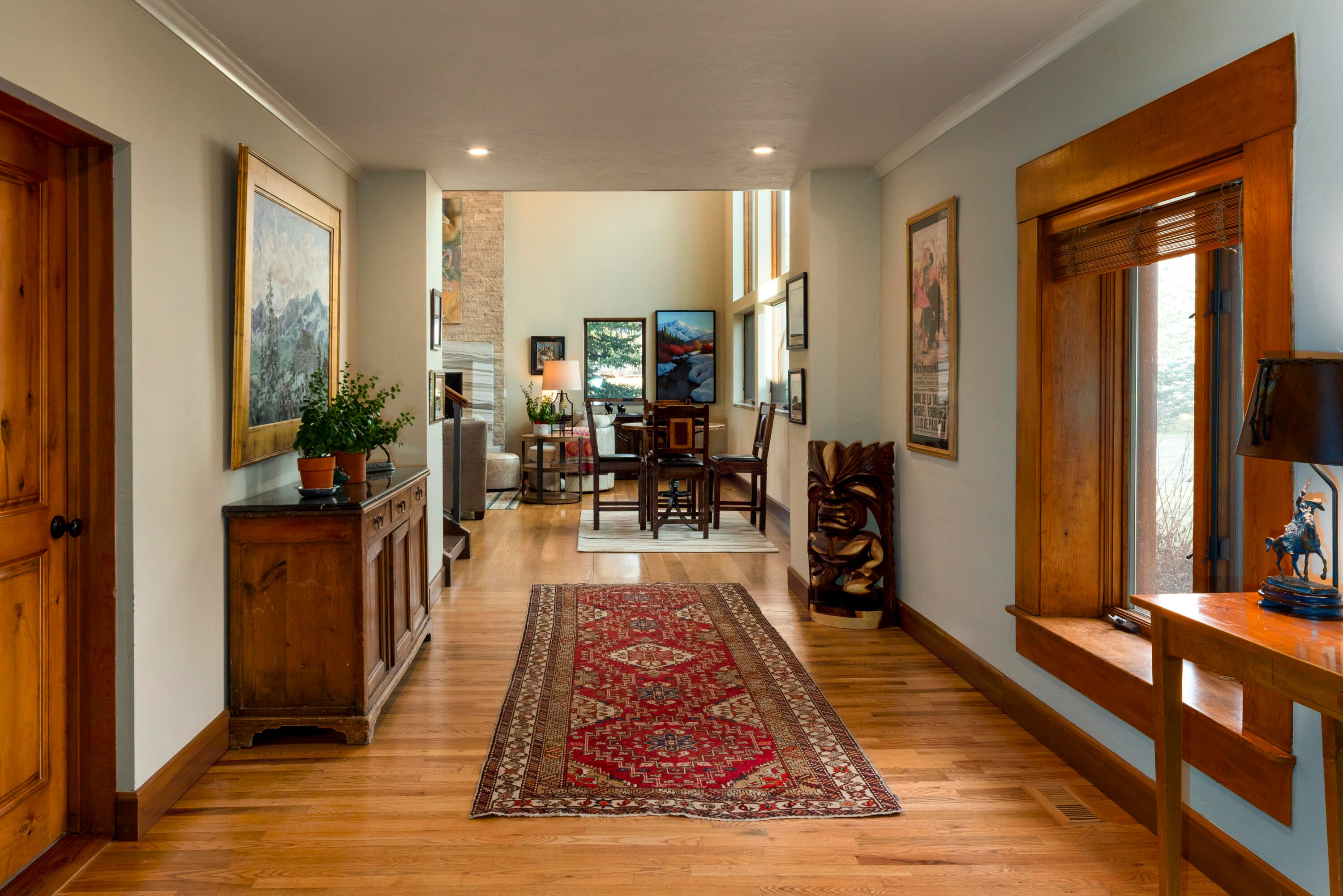 Hallway to Great Room