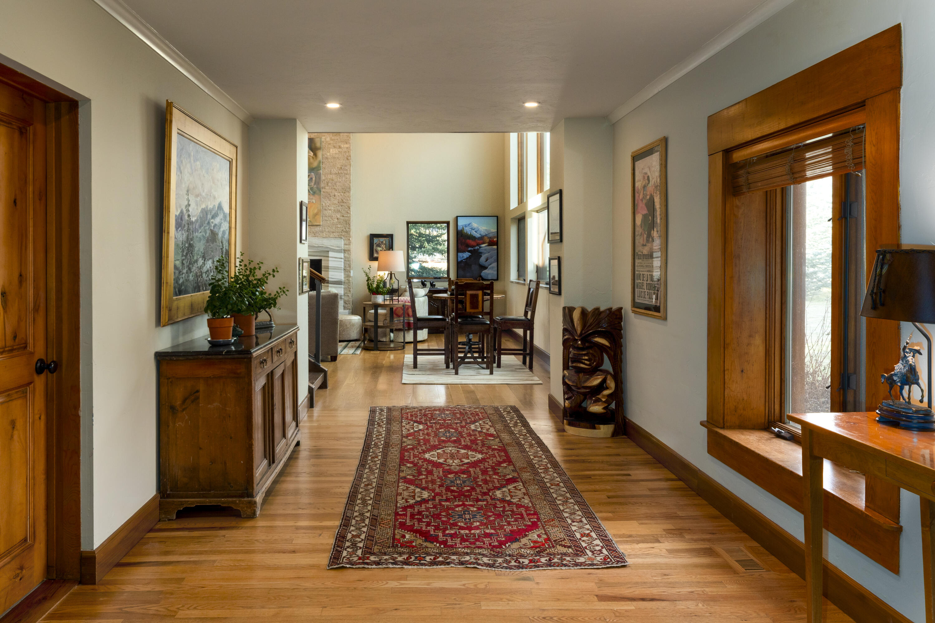 Hallway to Great Room