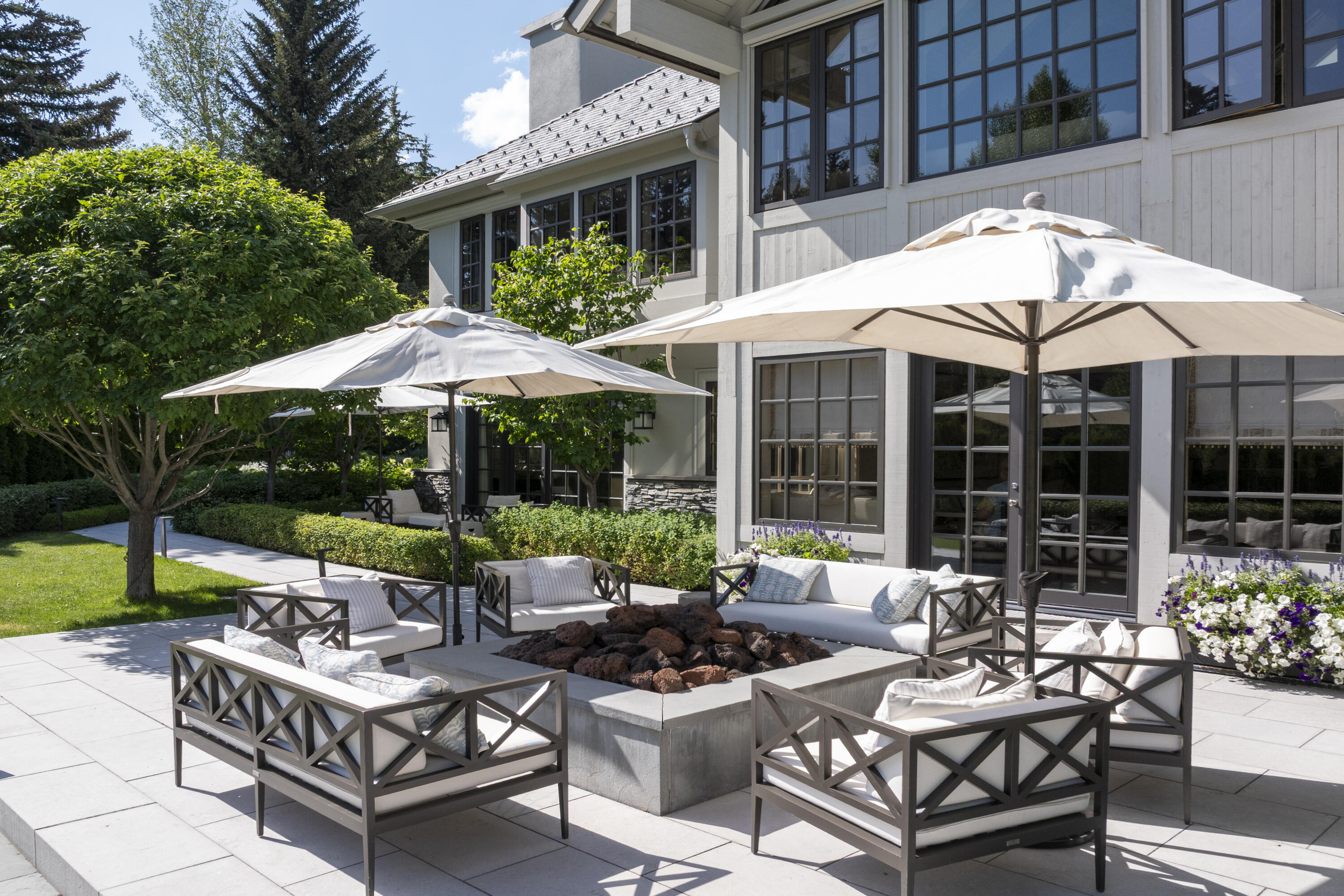 Entertaining patios