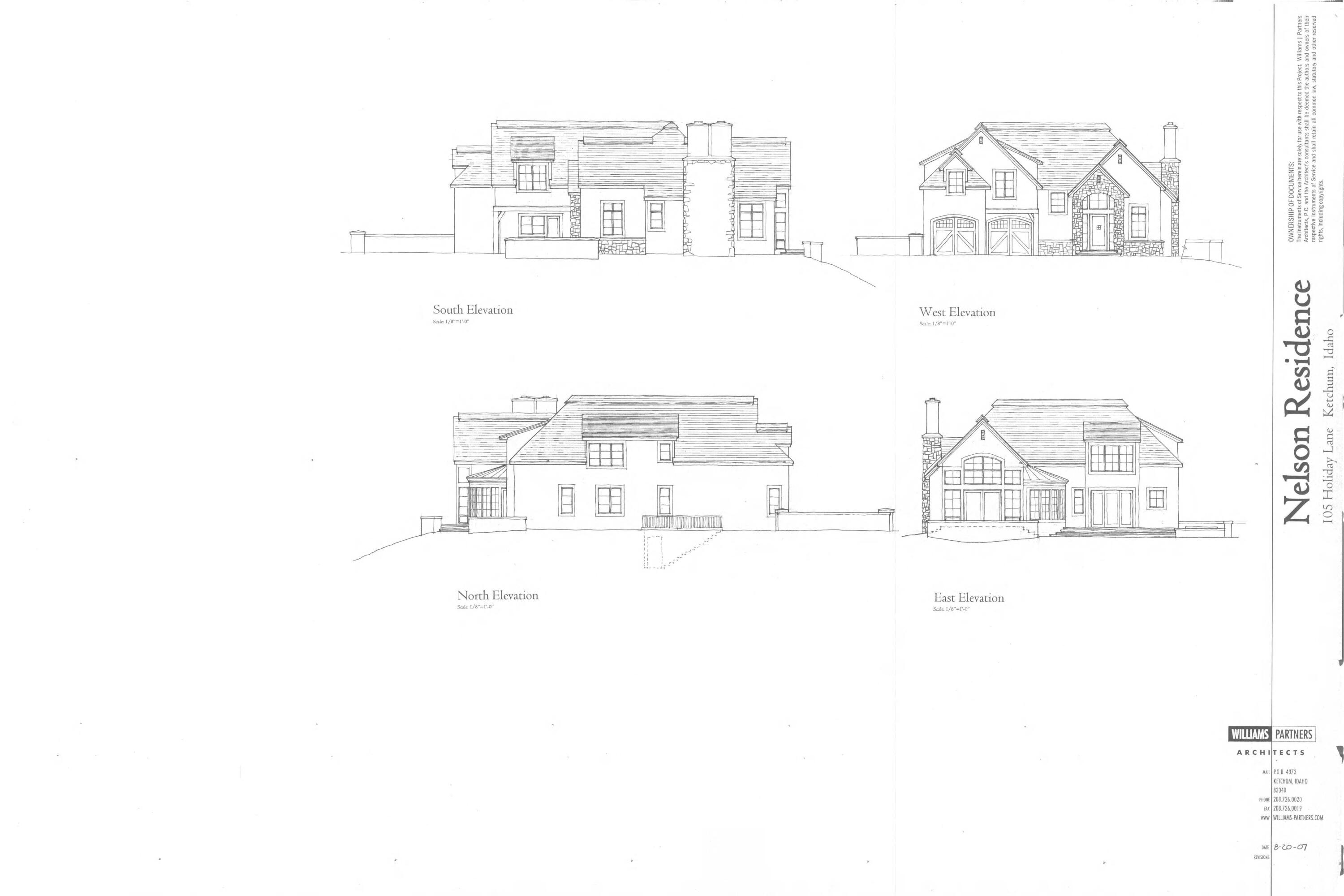 Architectural elevations