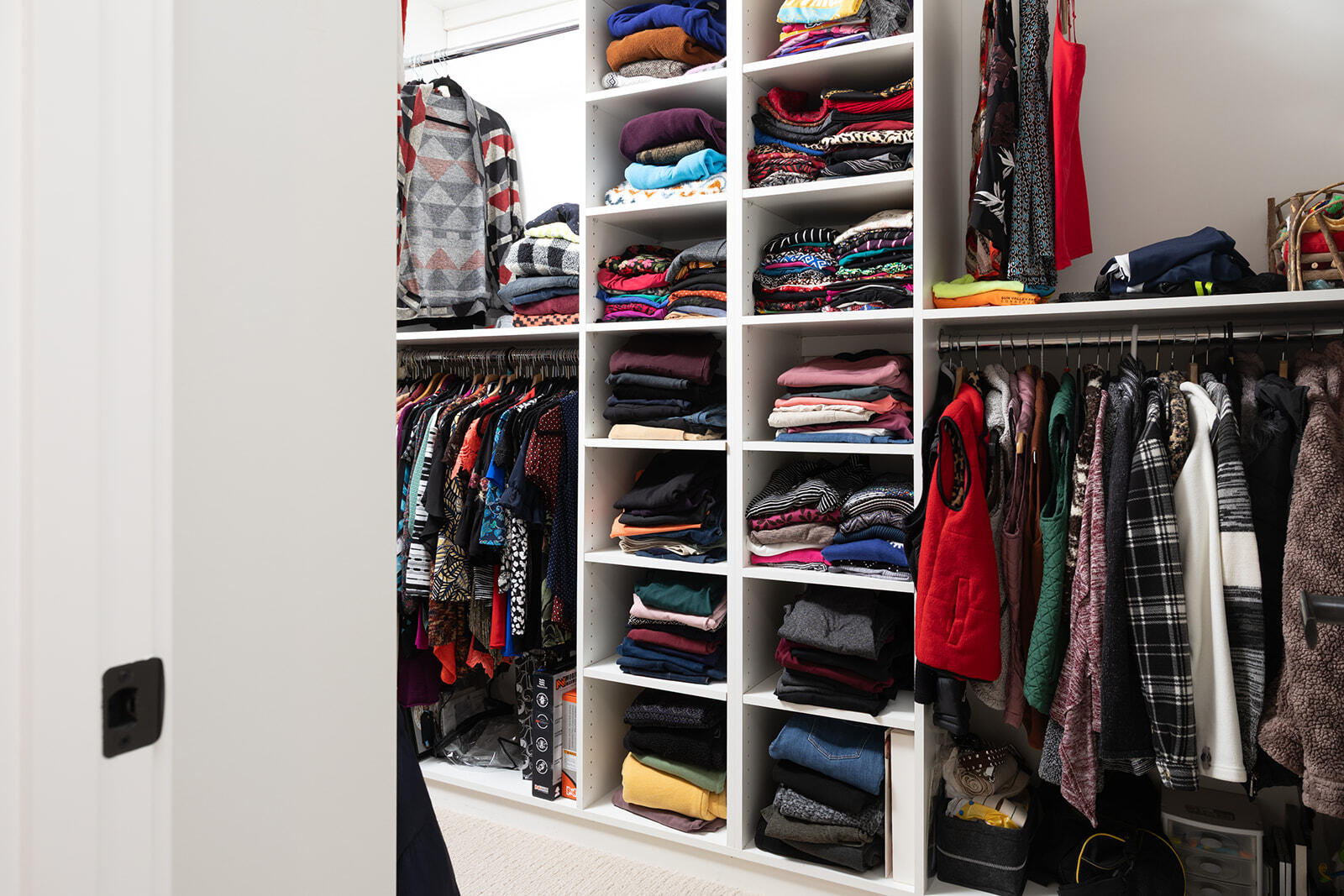 Primary walk-in closet