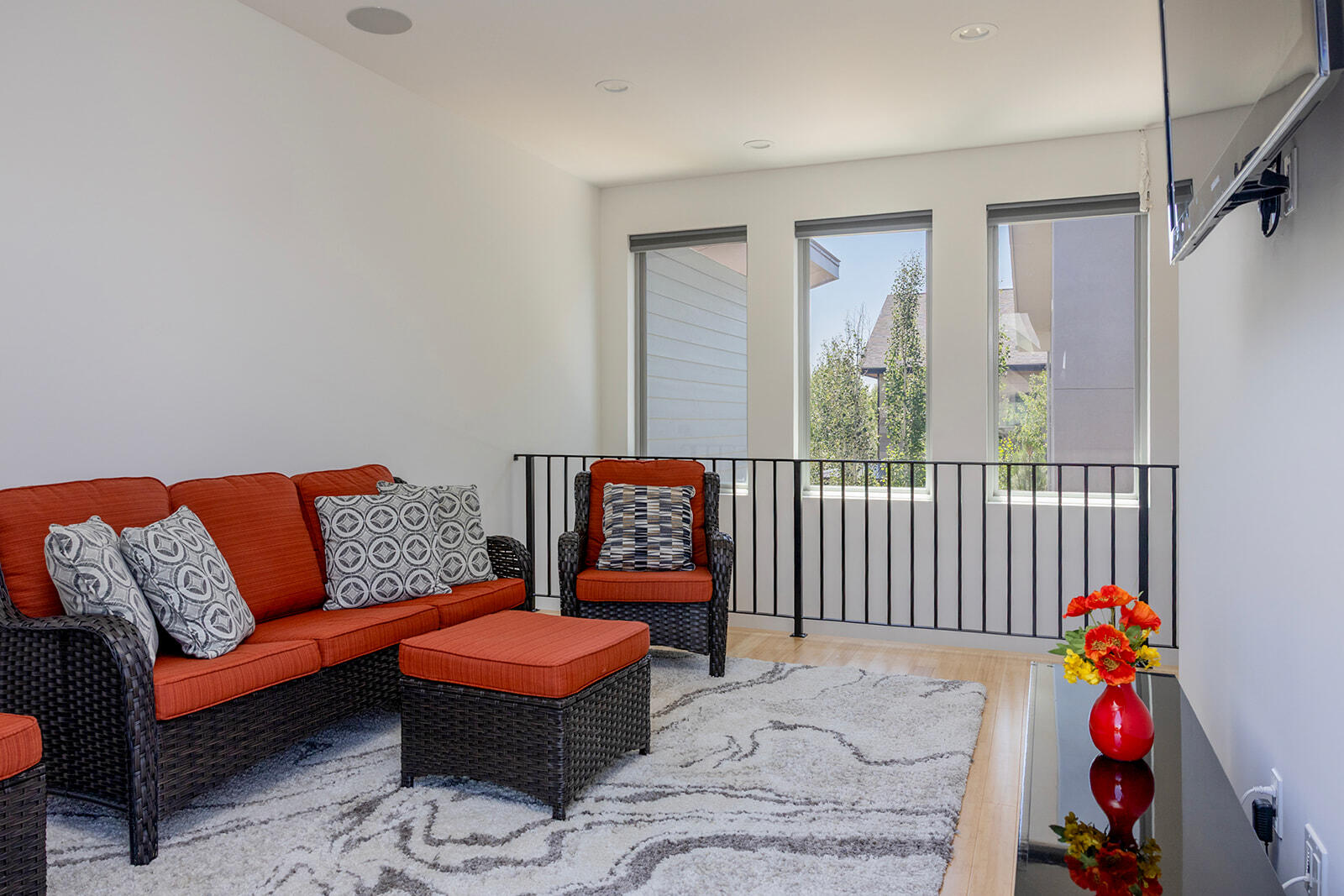 Upstairs landing/den