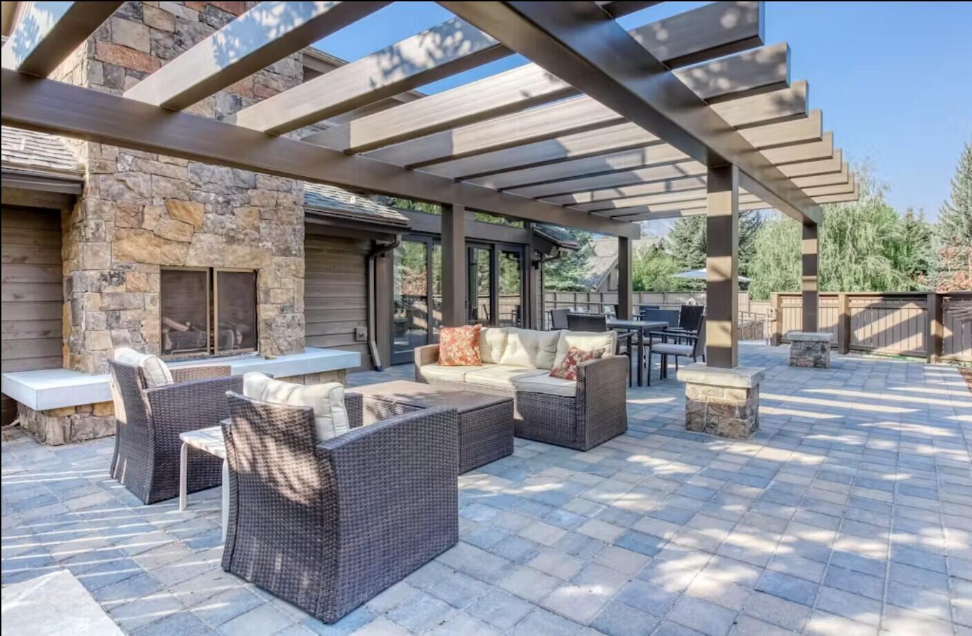 Snowcreek Clubhouse Patio