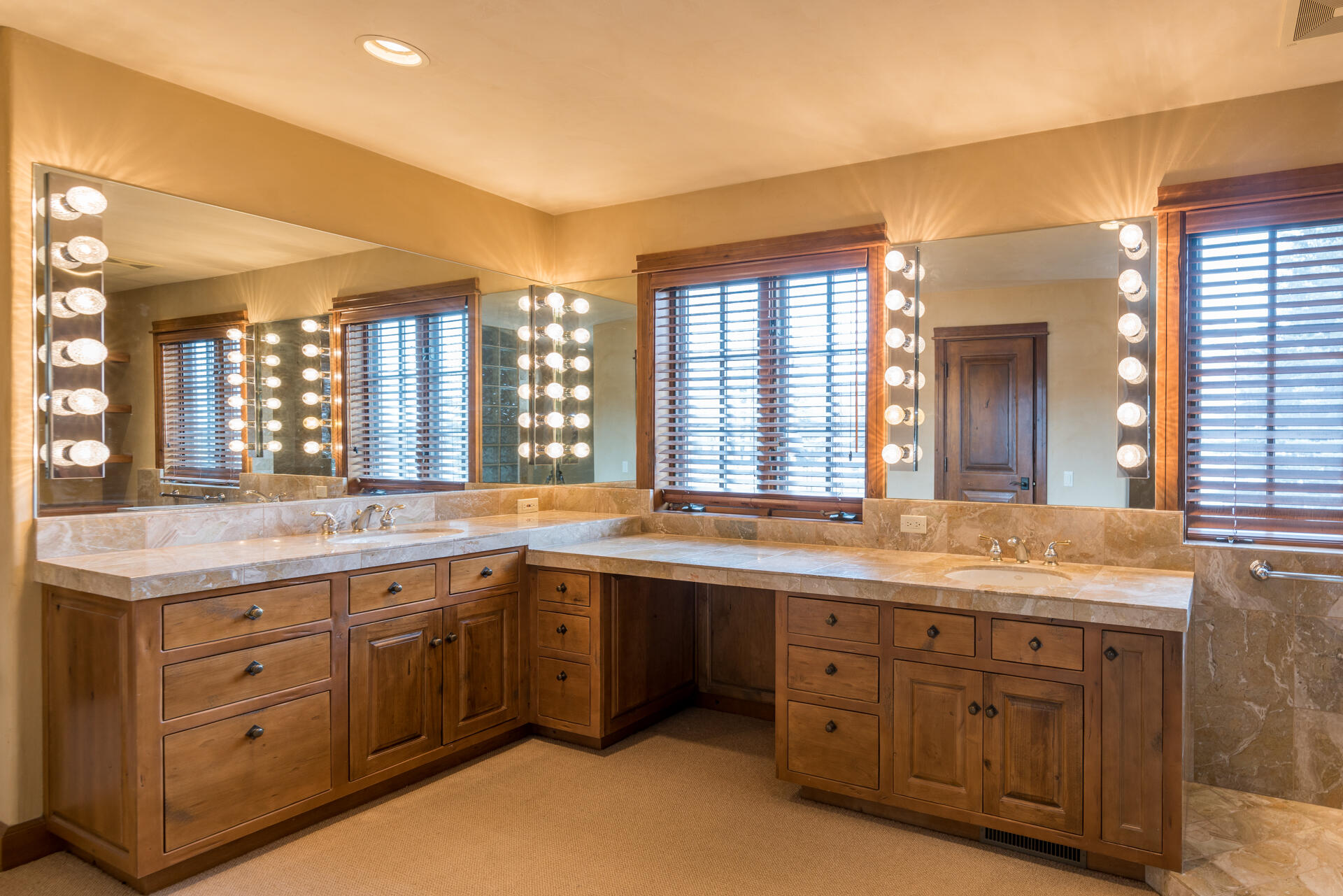 Master Bathroom with Dual Vanity