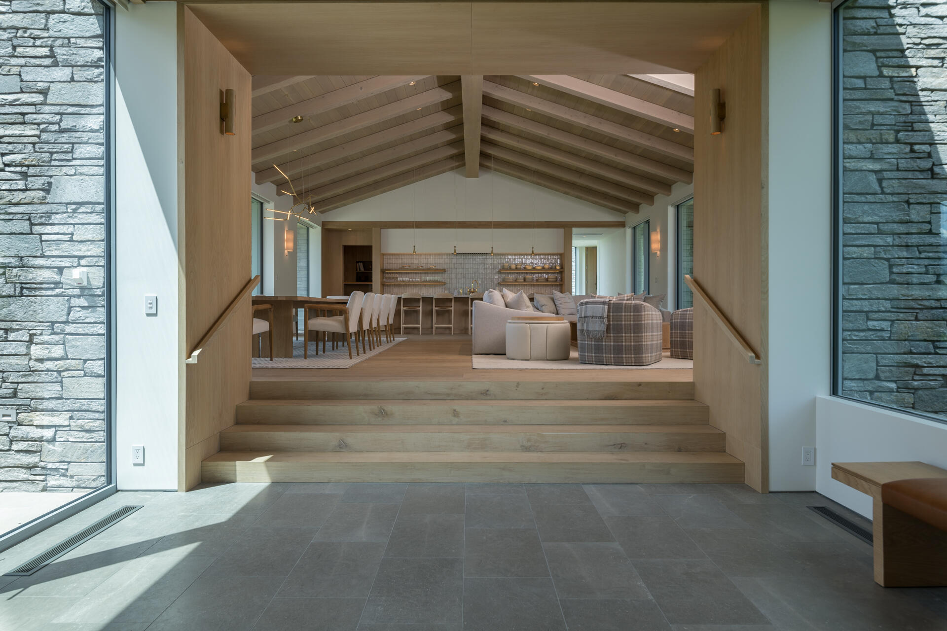 Hall to Great Room