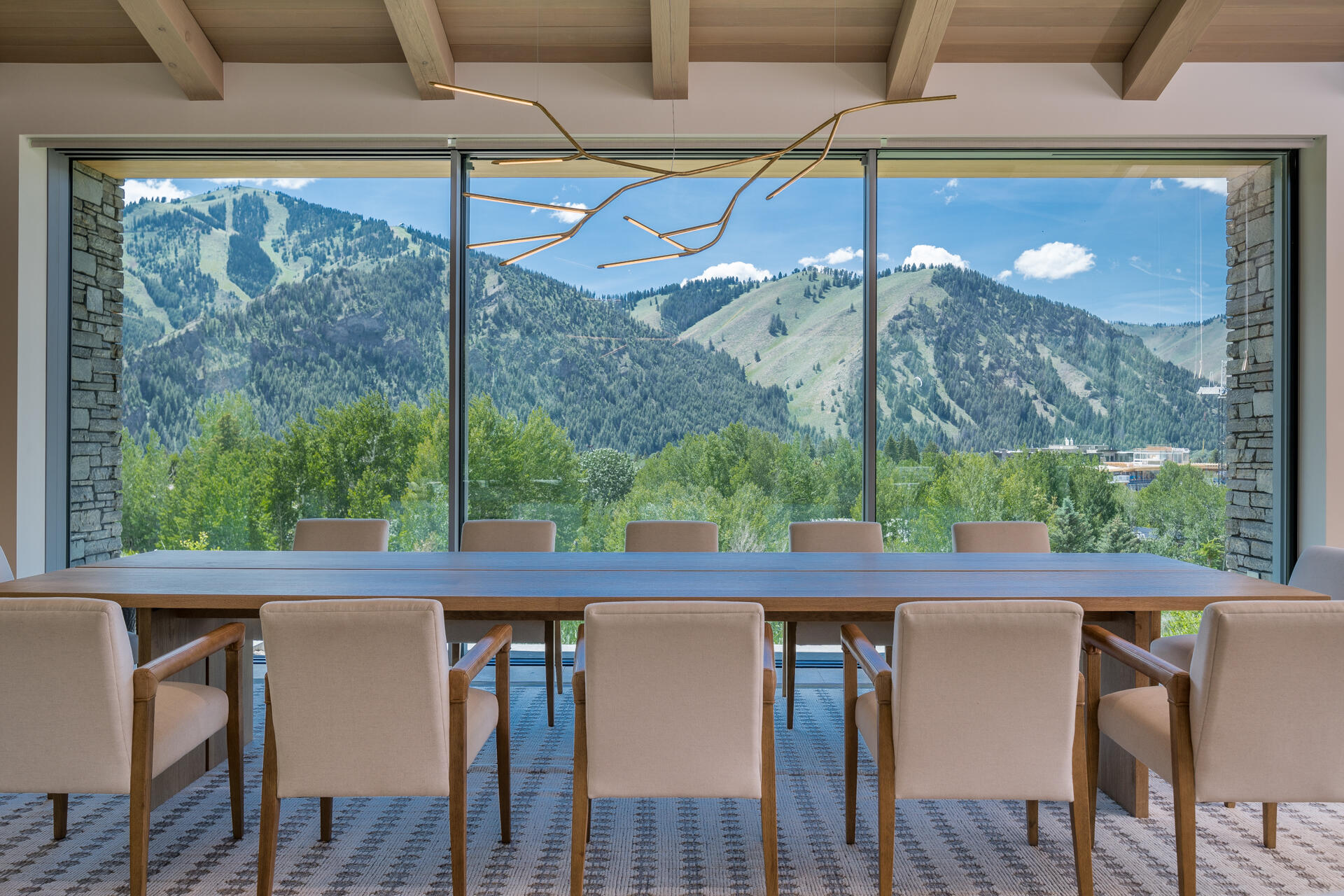 View from dining room