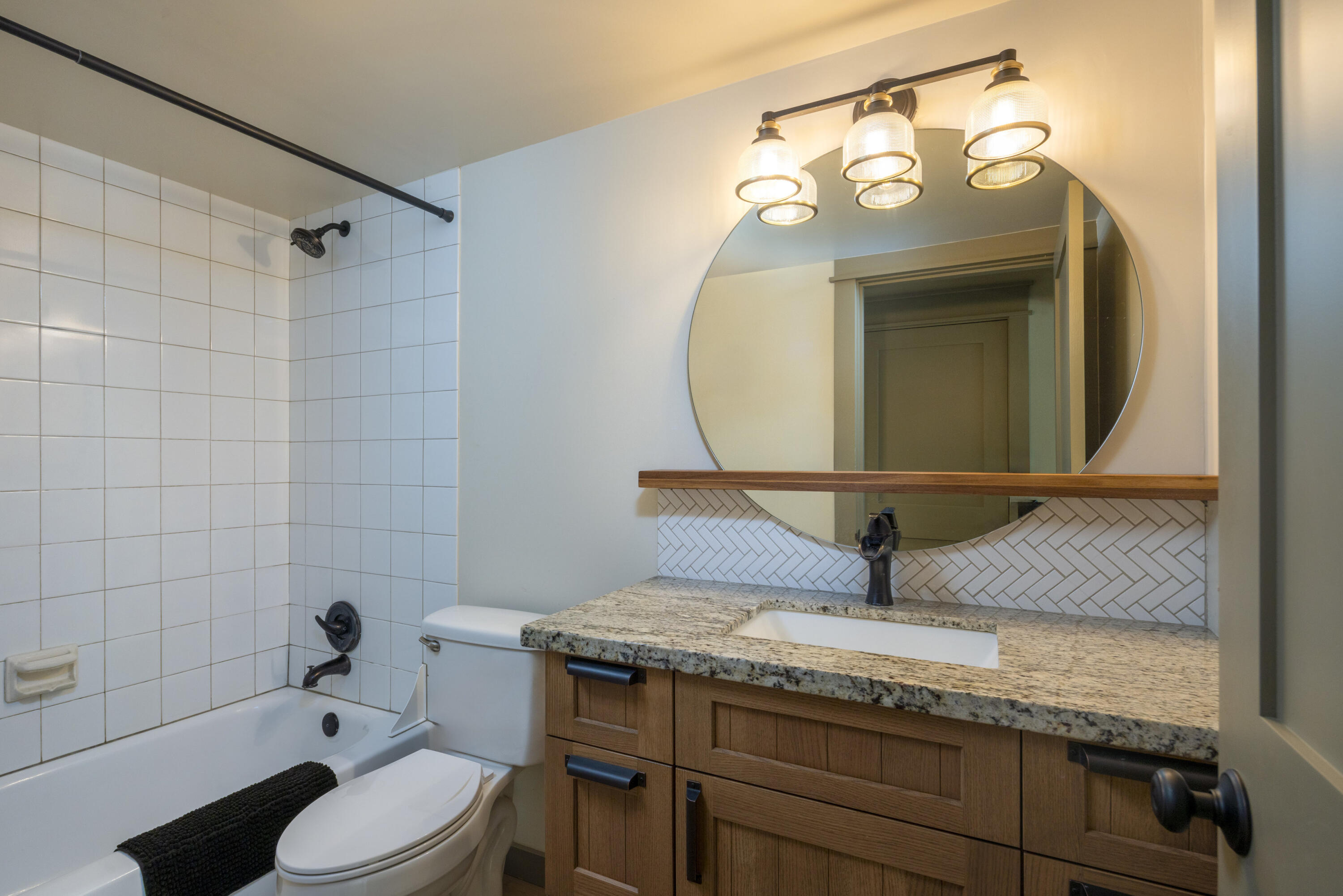 Remodeled custom bathroom