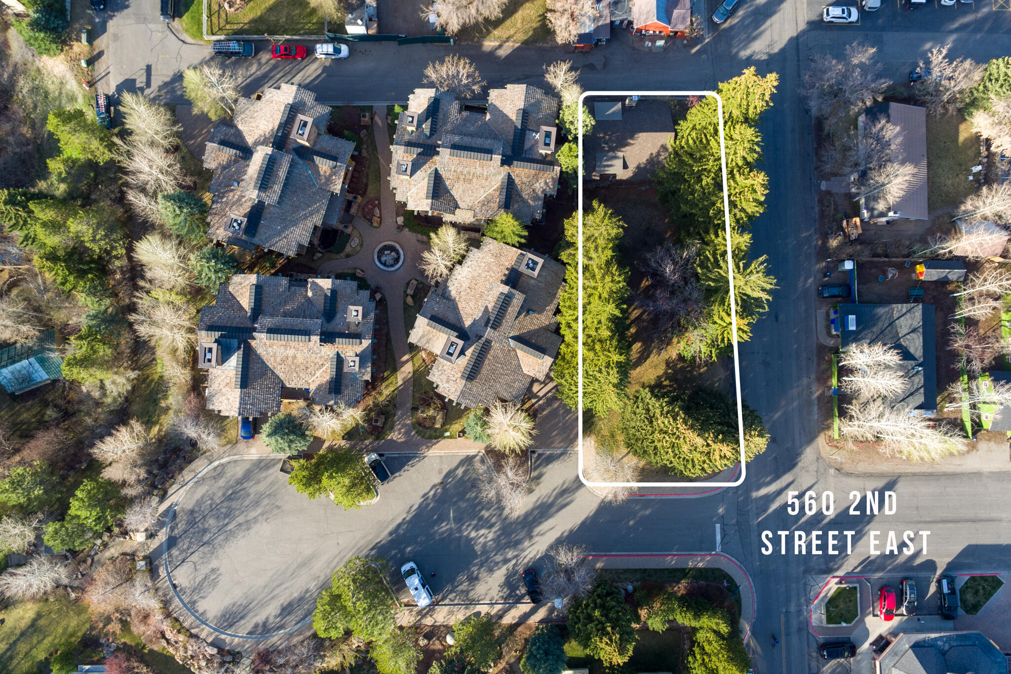 Overhead with lot lines 3