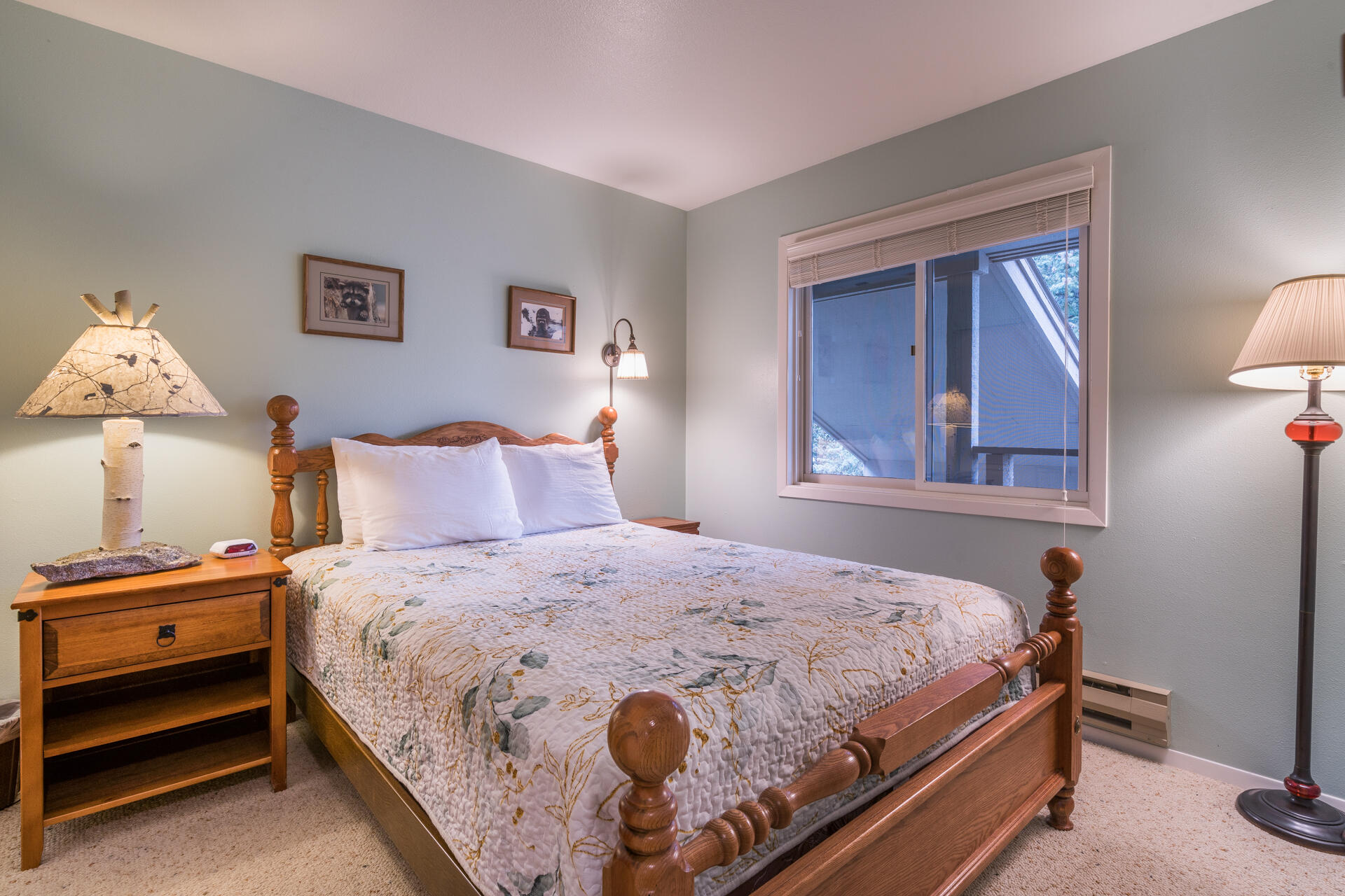 Guest bedroom - queen sized bed