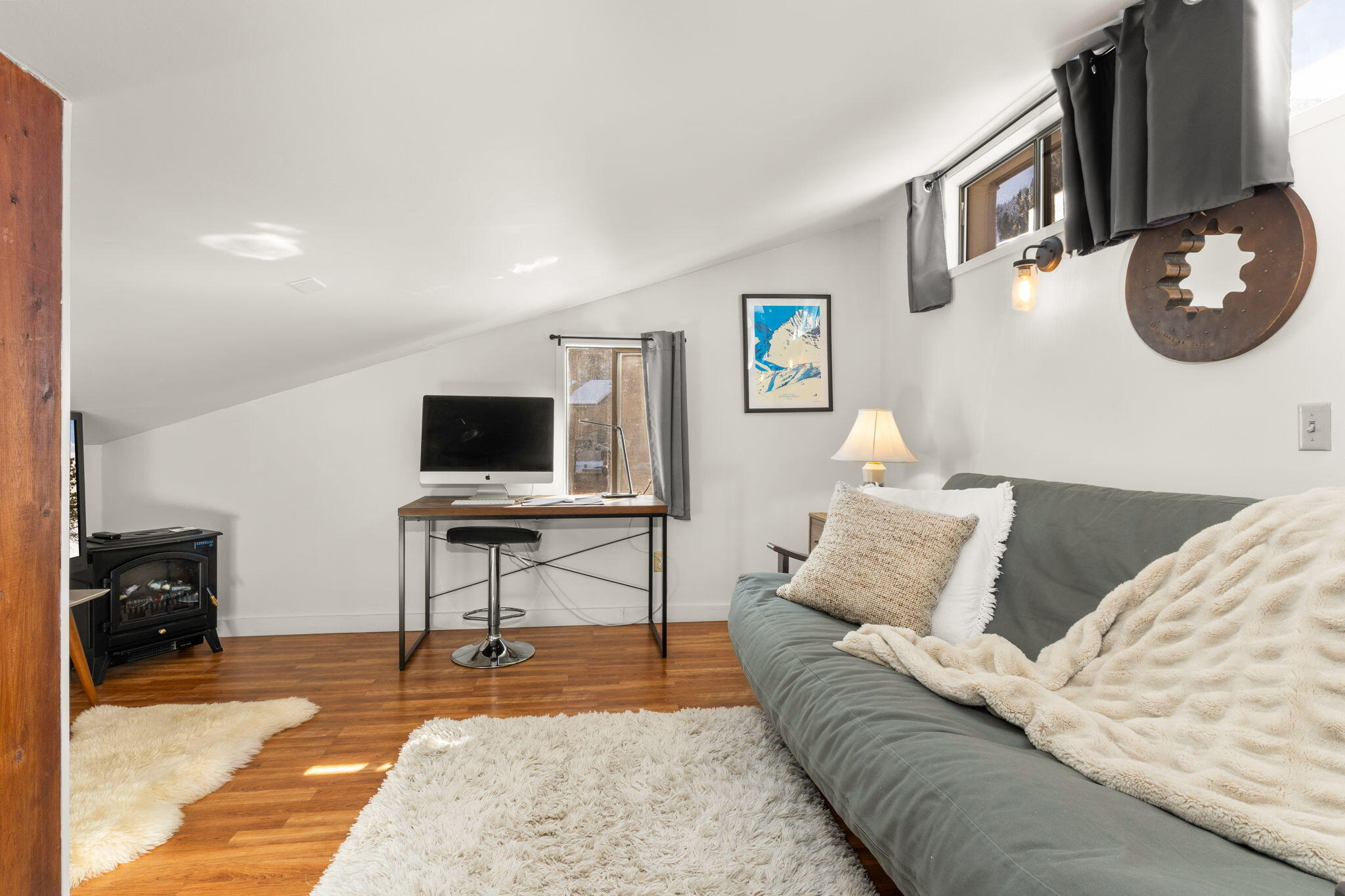 Cozy loft space