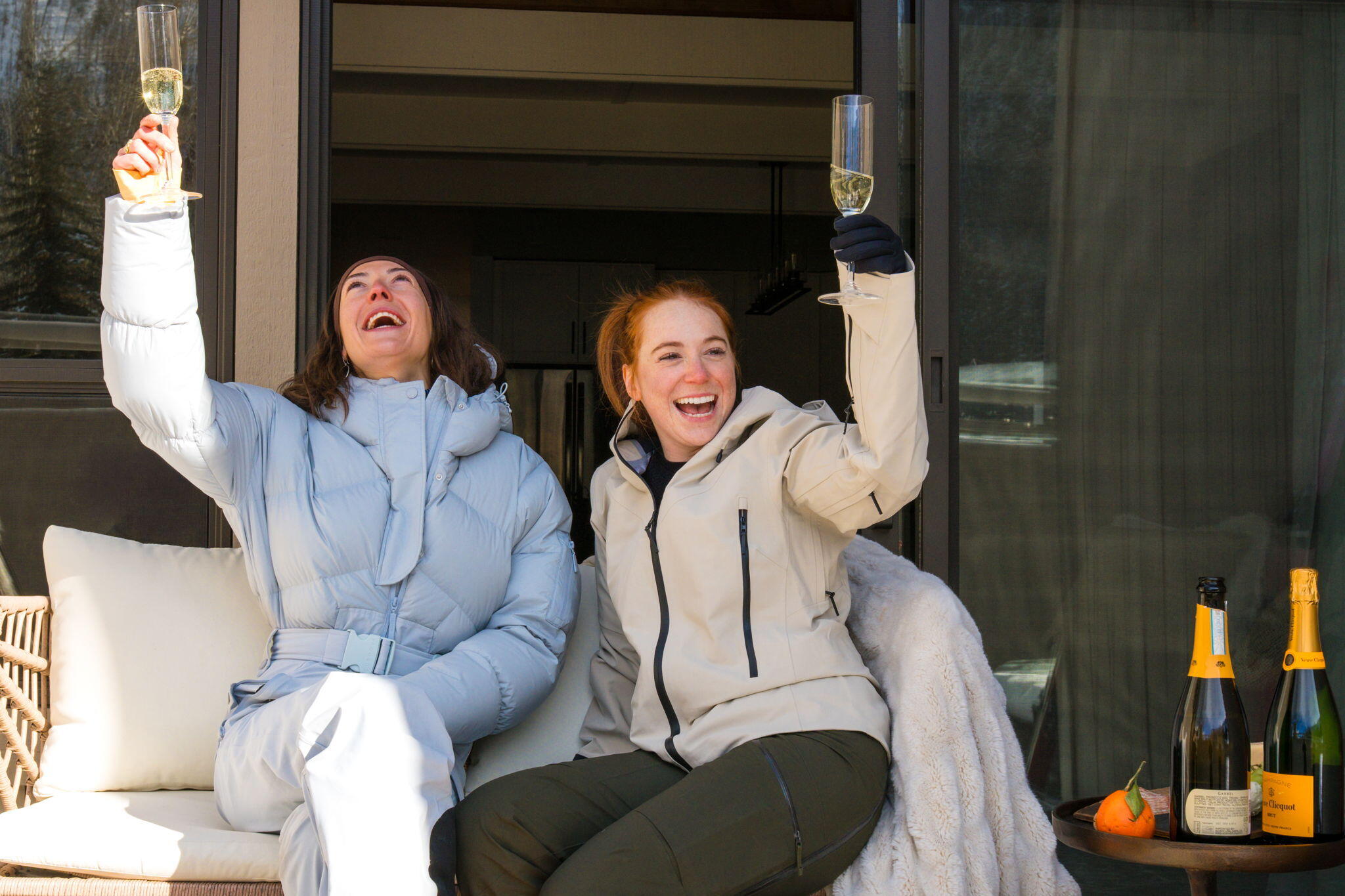 The perfect apres deck