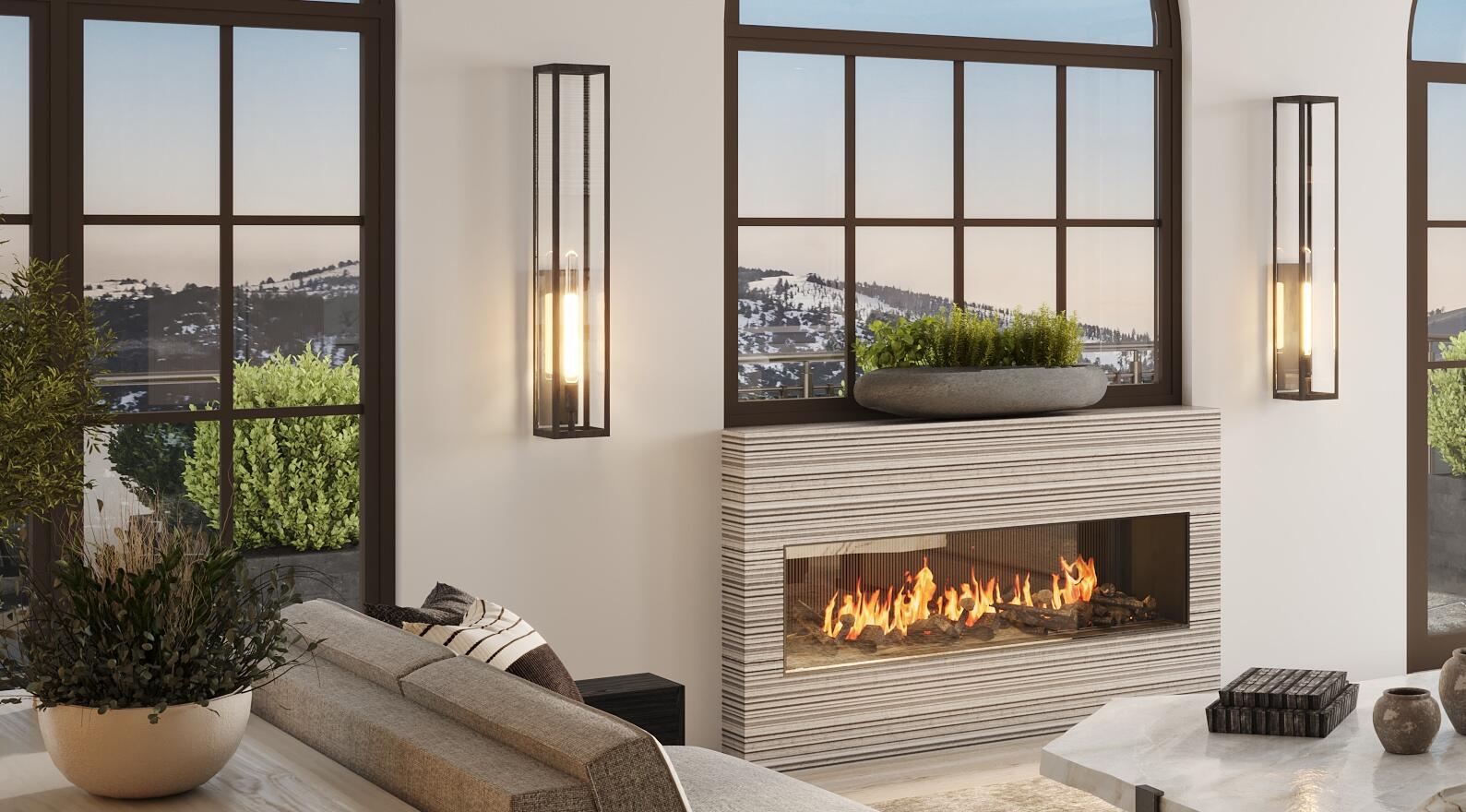 Living Room Detail Render - Alpenglow