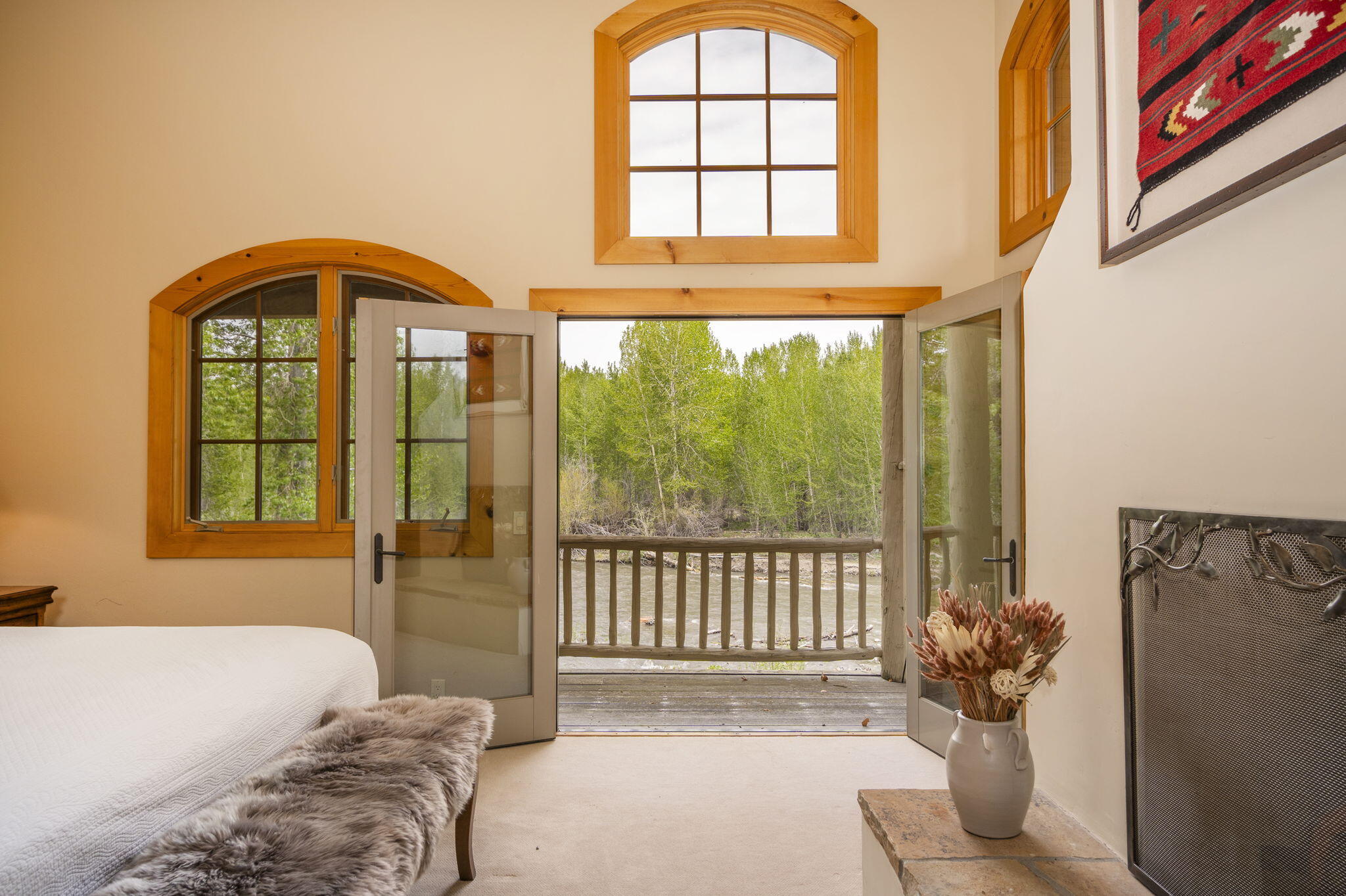 Primary with Views and Deck Facing t