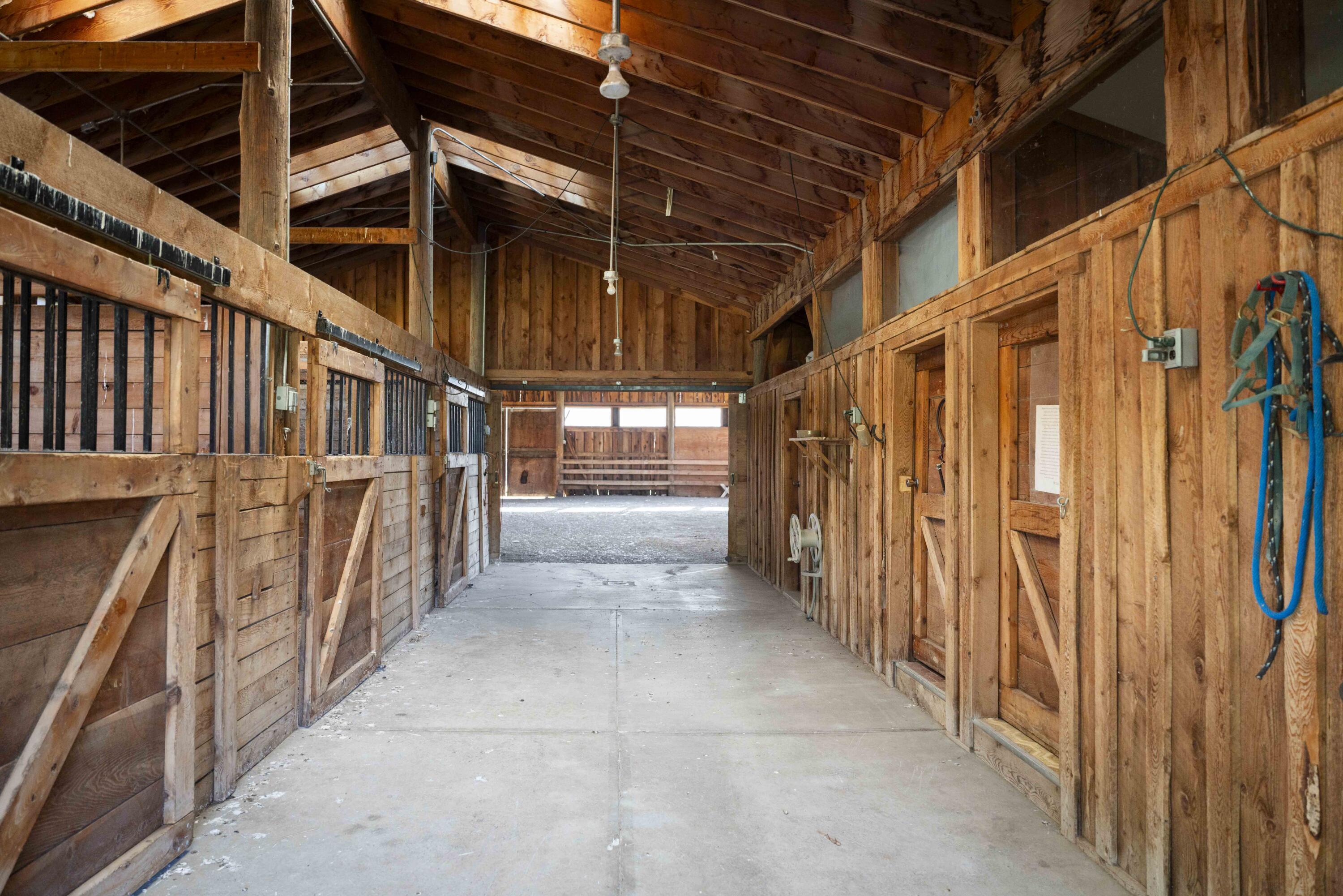 Stalls & Tack Rooms