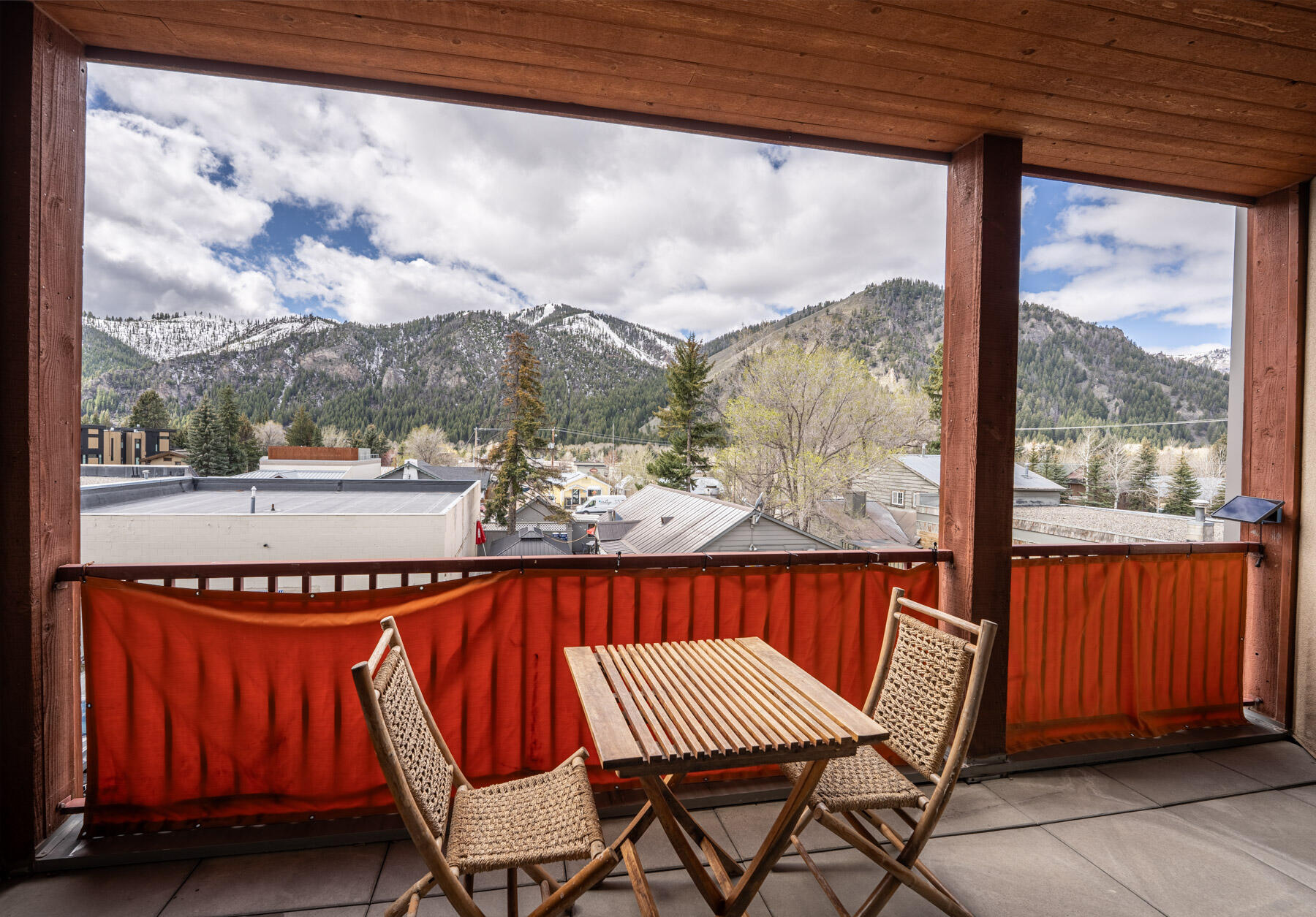 Deck with Baldy Views