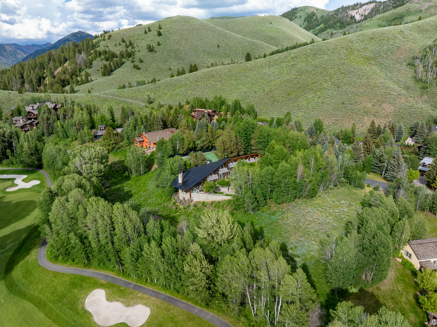 Aerial view