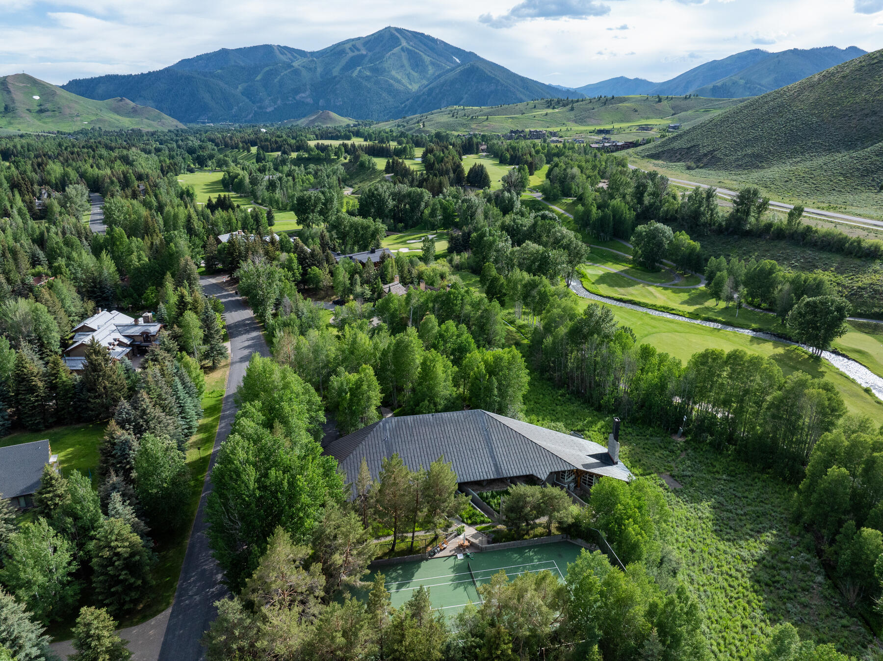 Aerial view