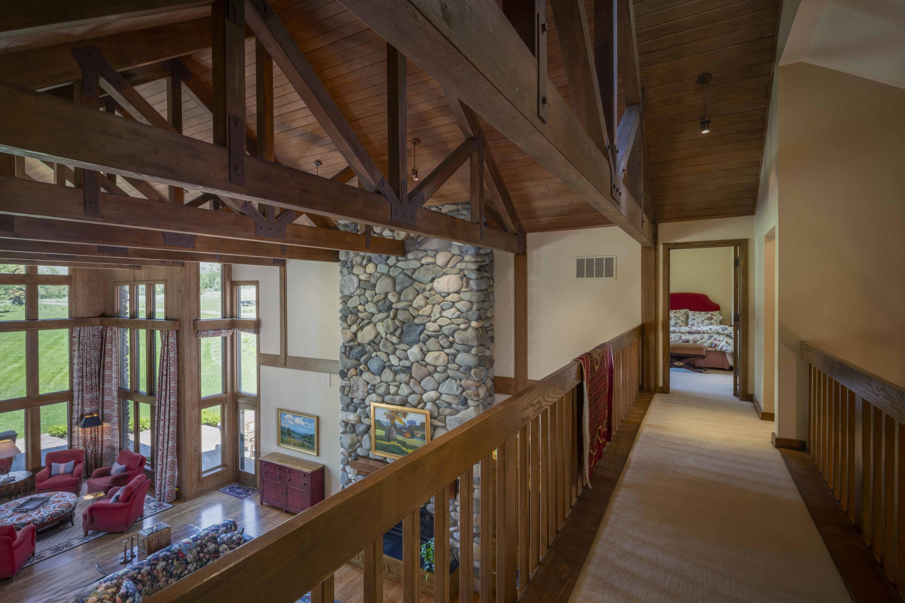 Walkway over great room