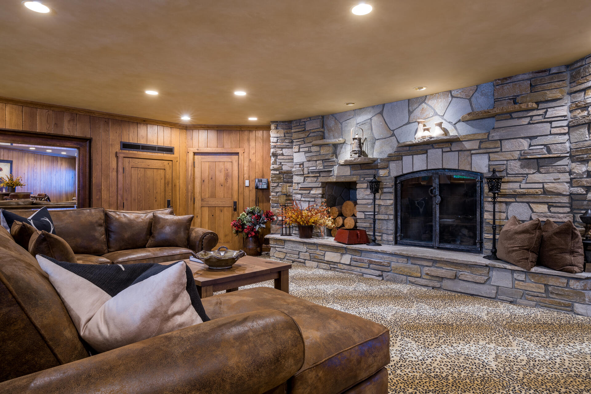 Lower level game room