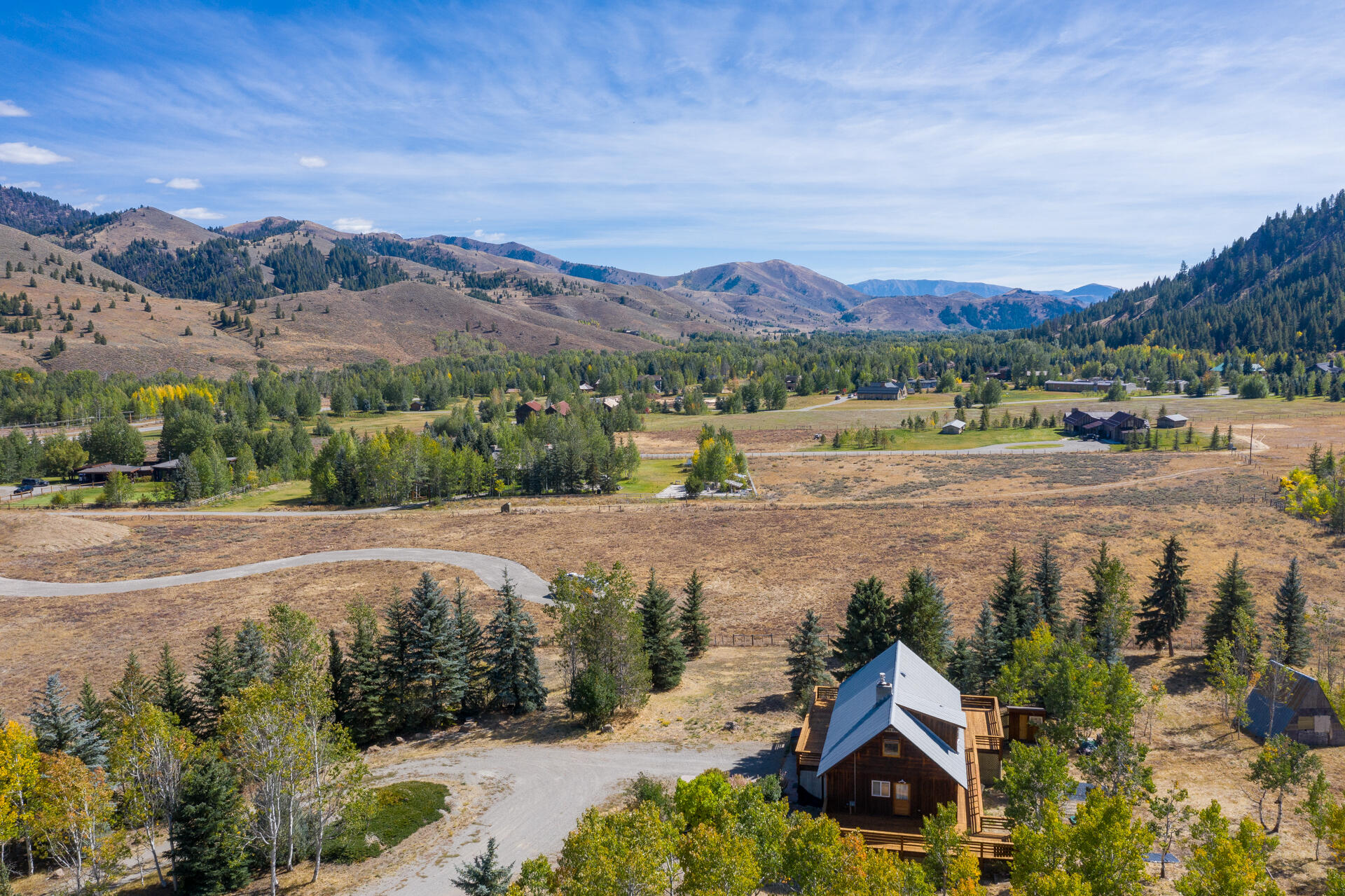 looking south towards Ketchum