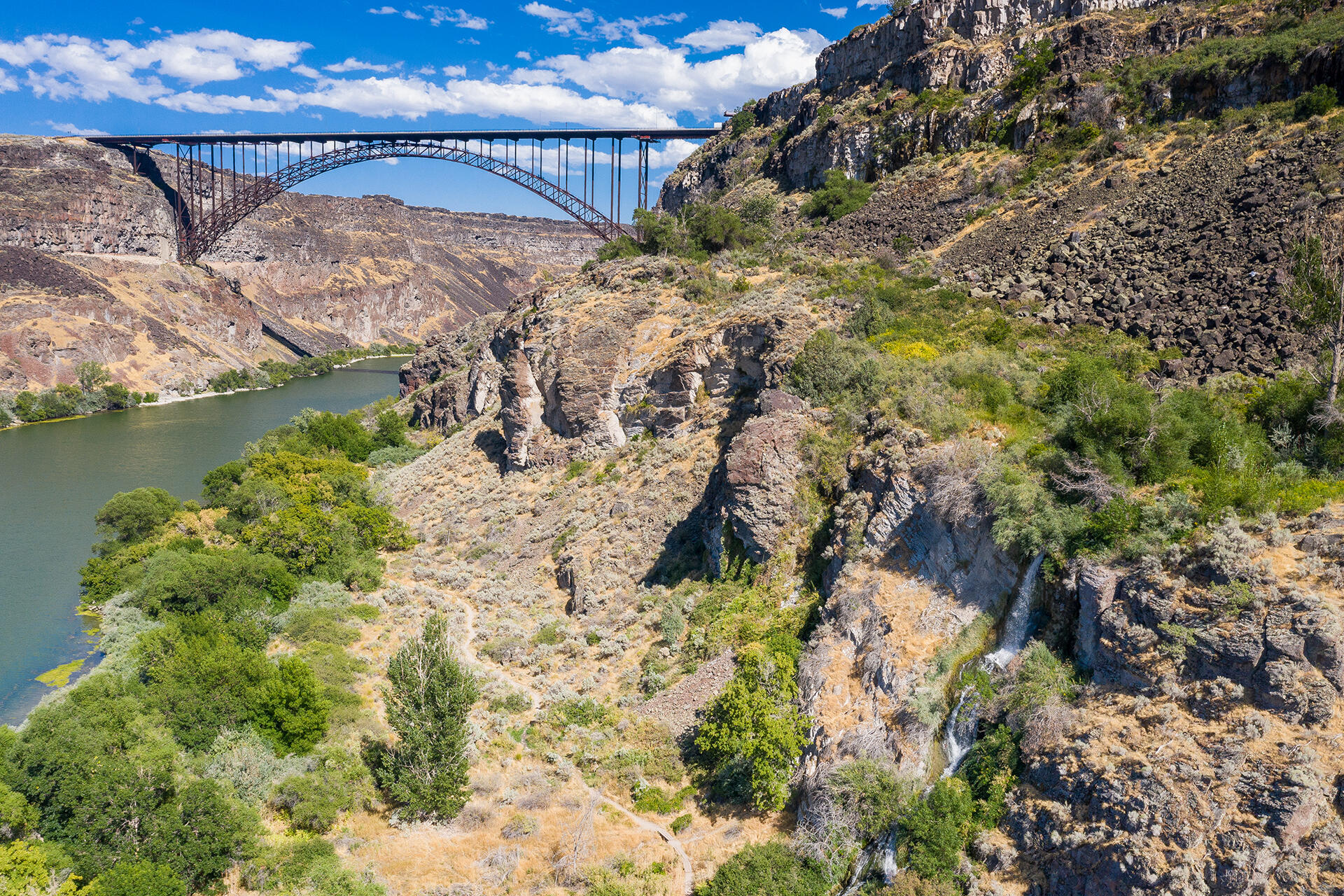 Perrine Bridge East of Centennial Park