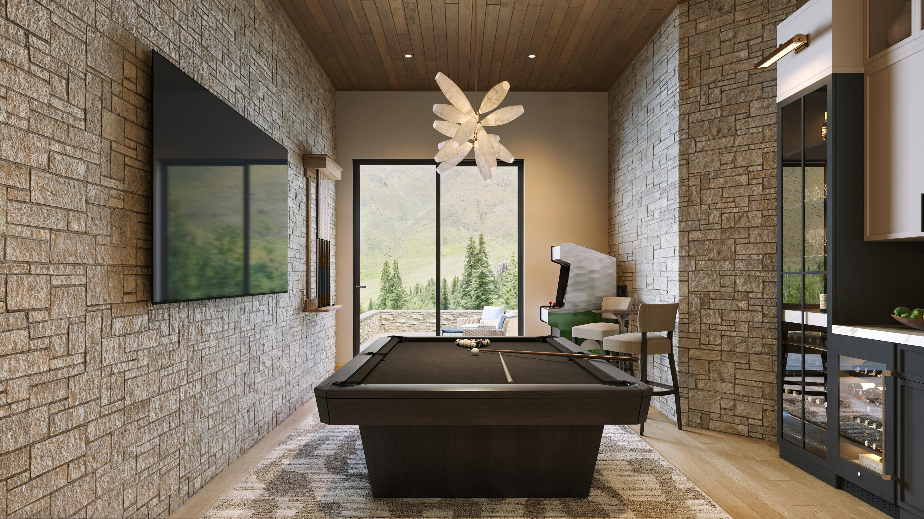 Concept Rendering: Game Room