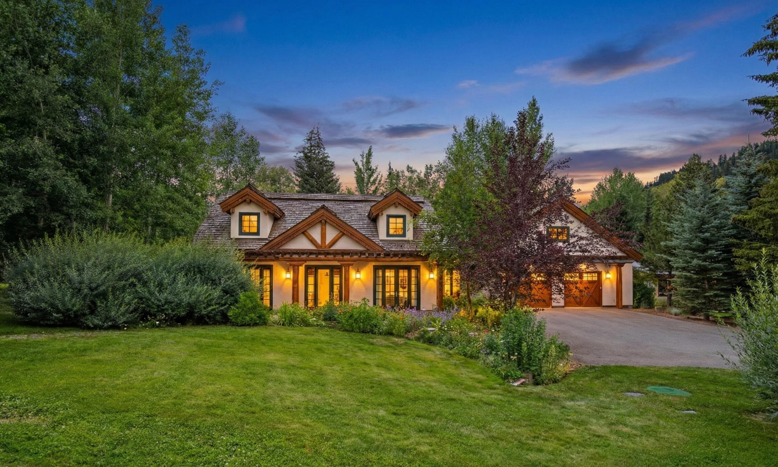 Rose Court Summer Twilight