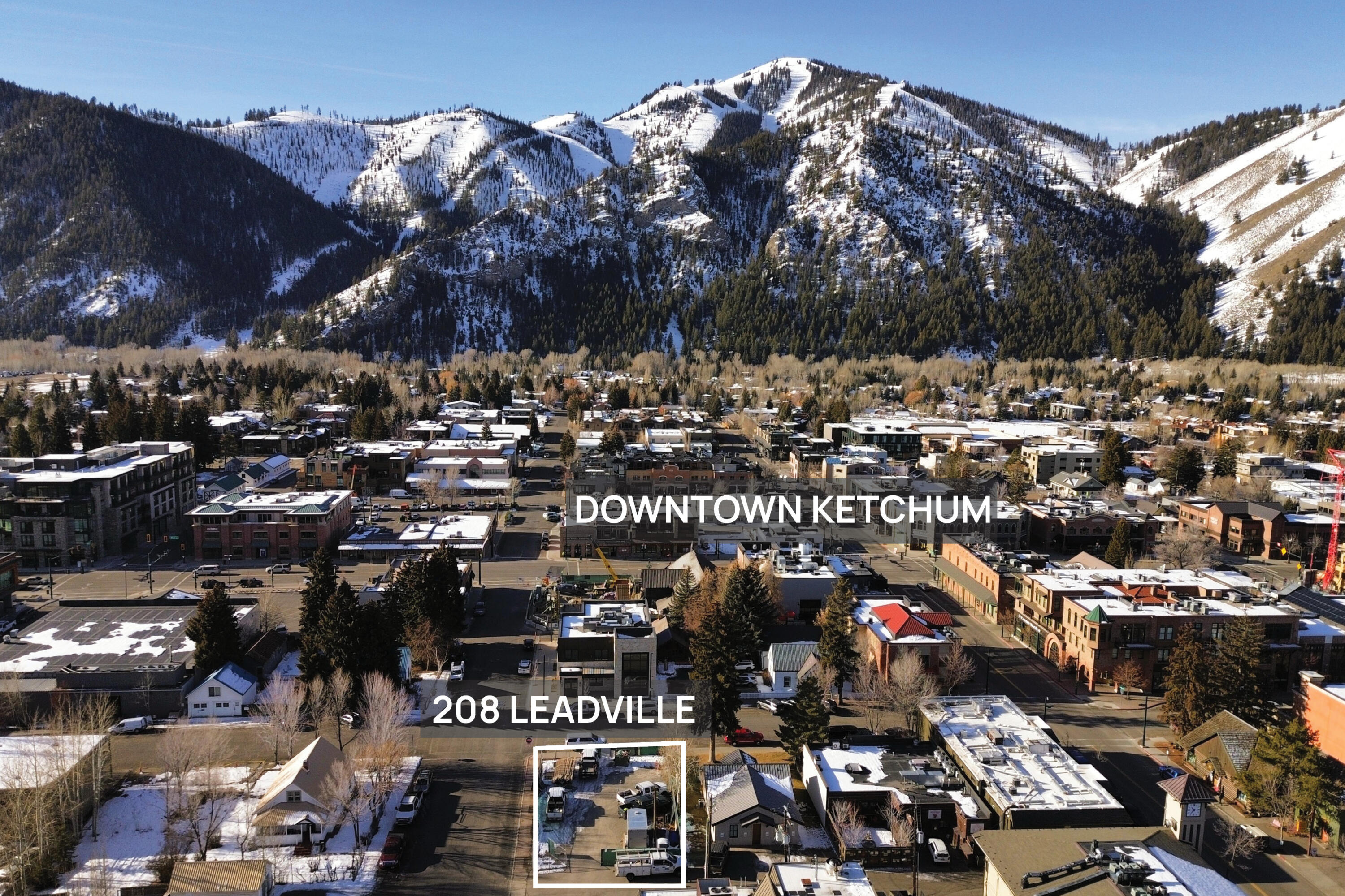 208 Leadville Lot Aerial 2