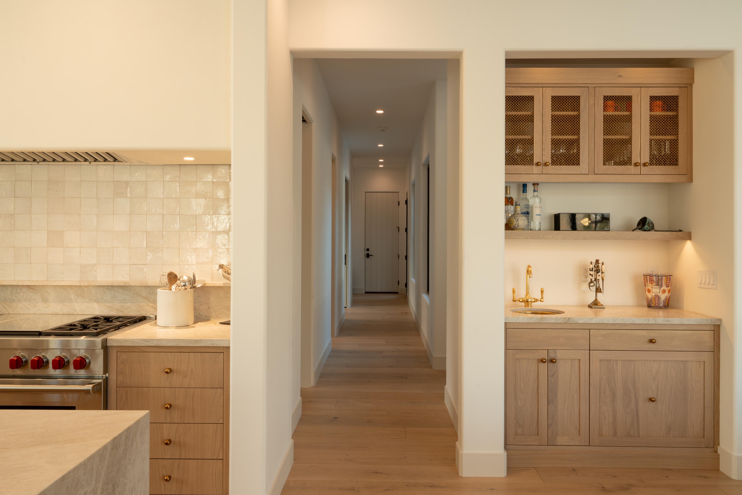 Wetbar kitchen detail