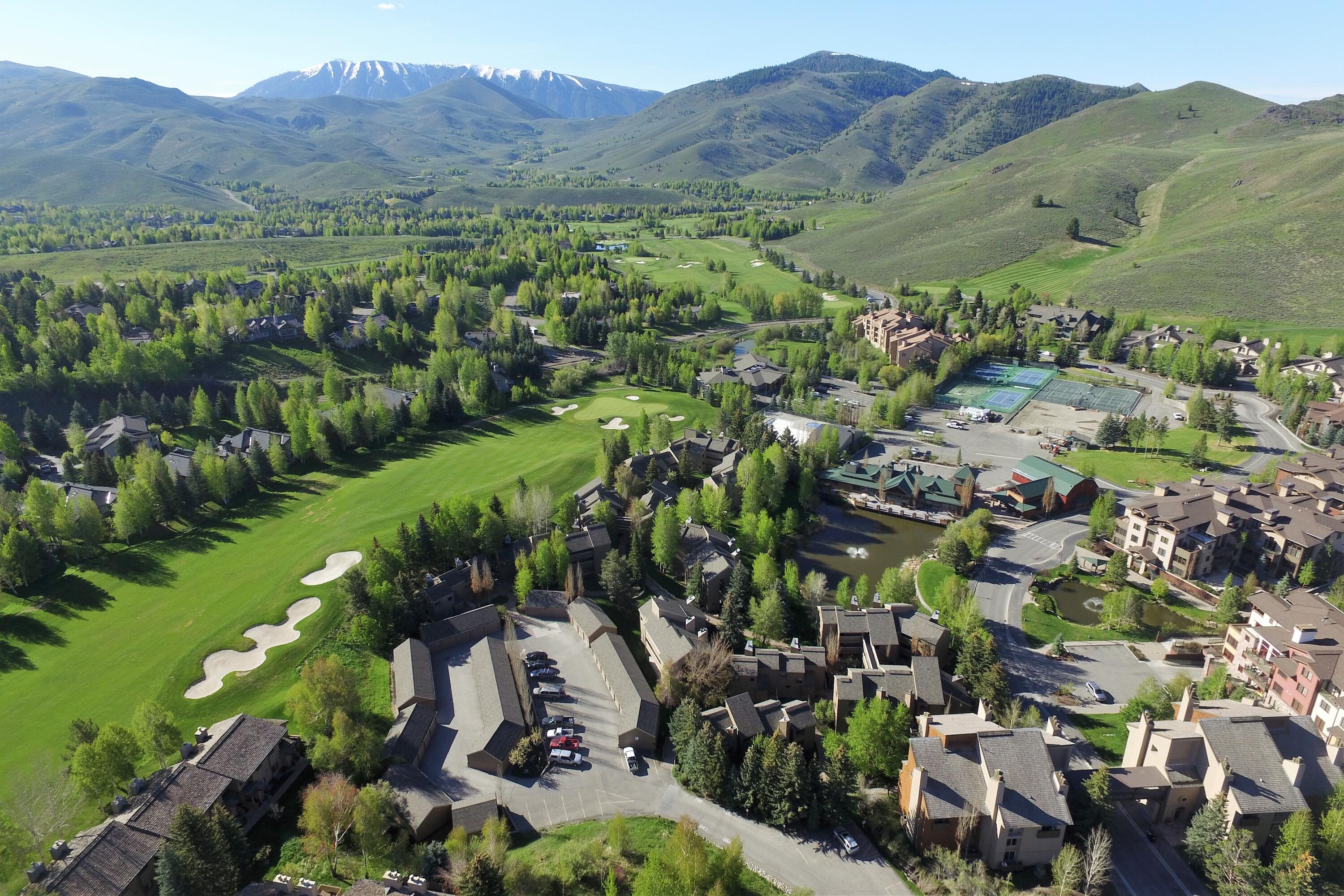 Indian Springs Aerial Summer