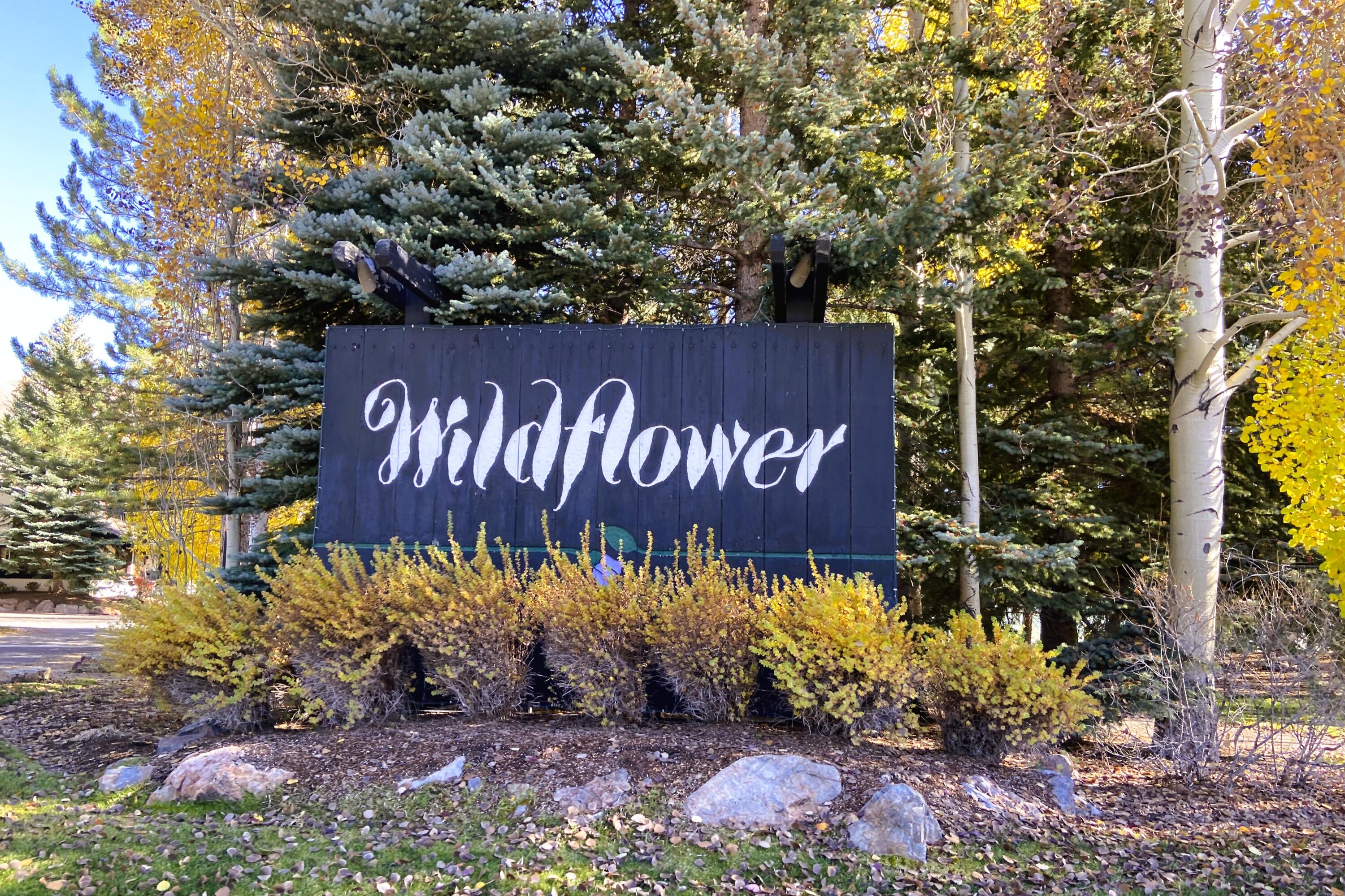 Wildflower Sign