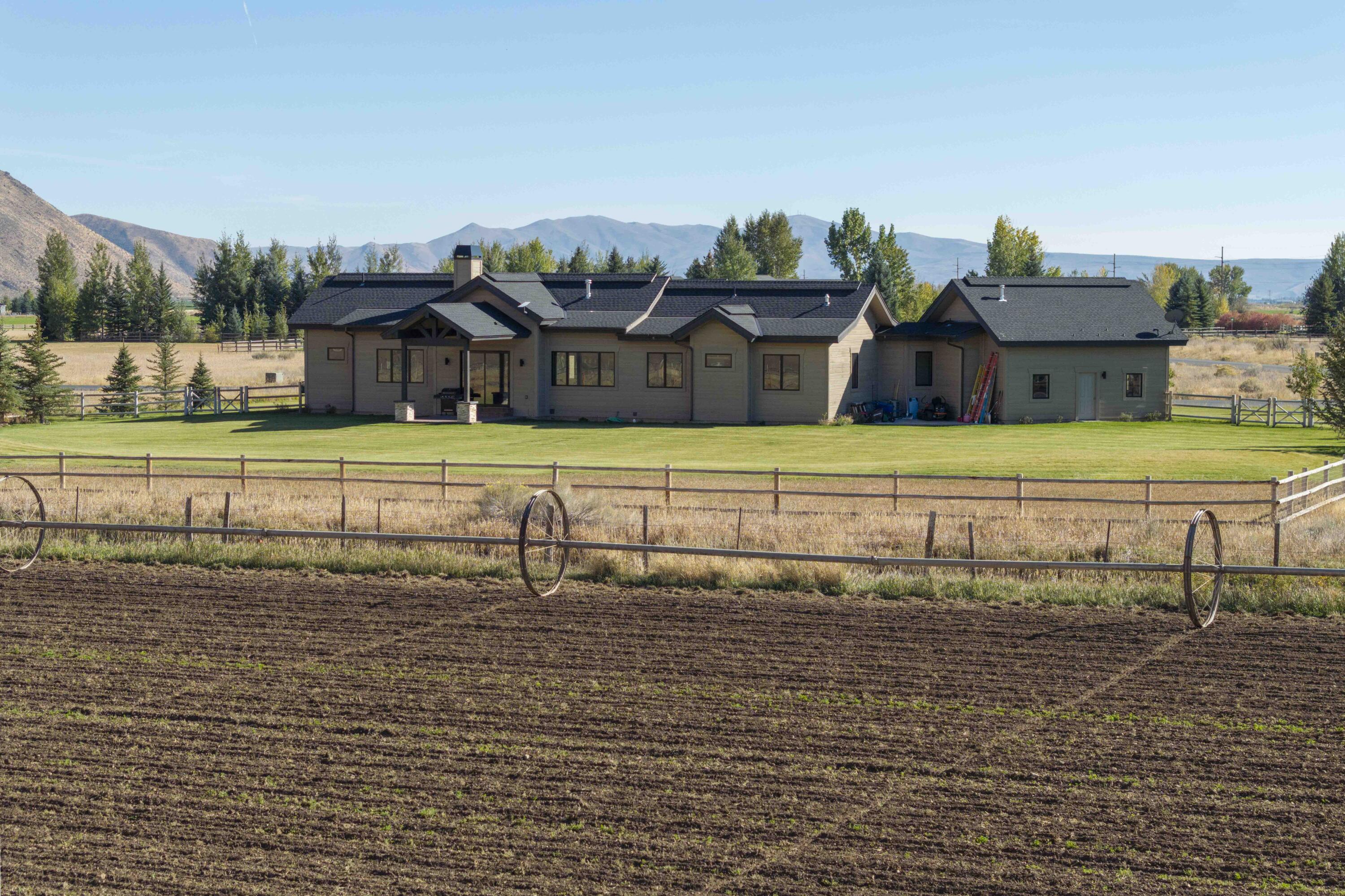Back of the home