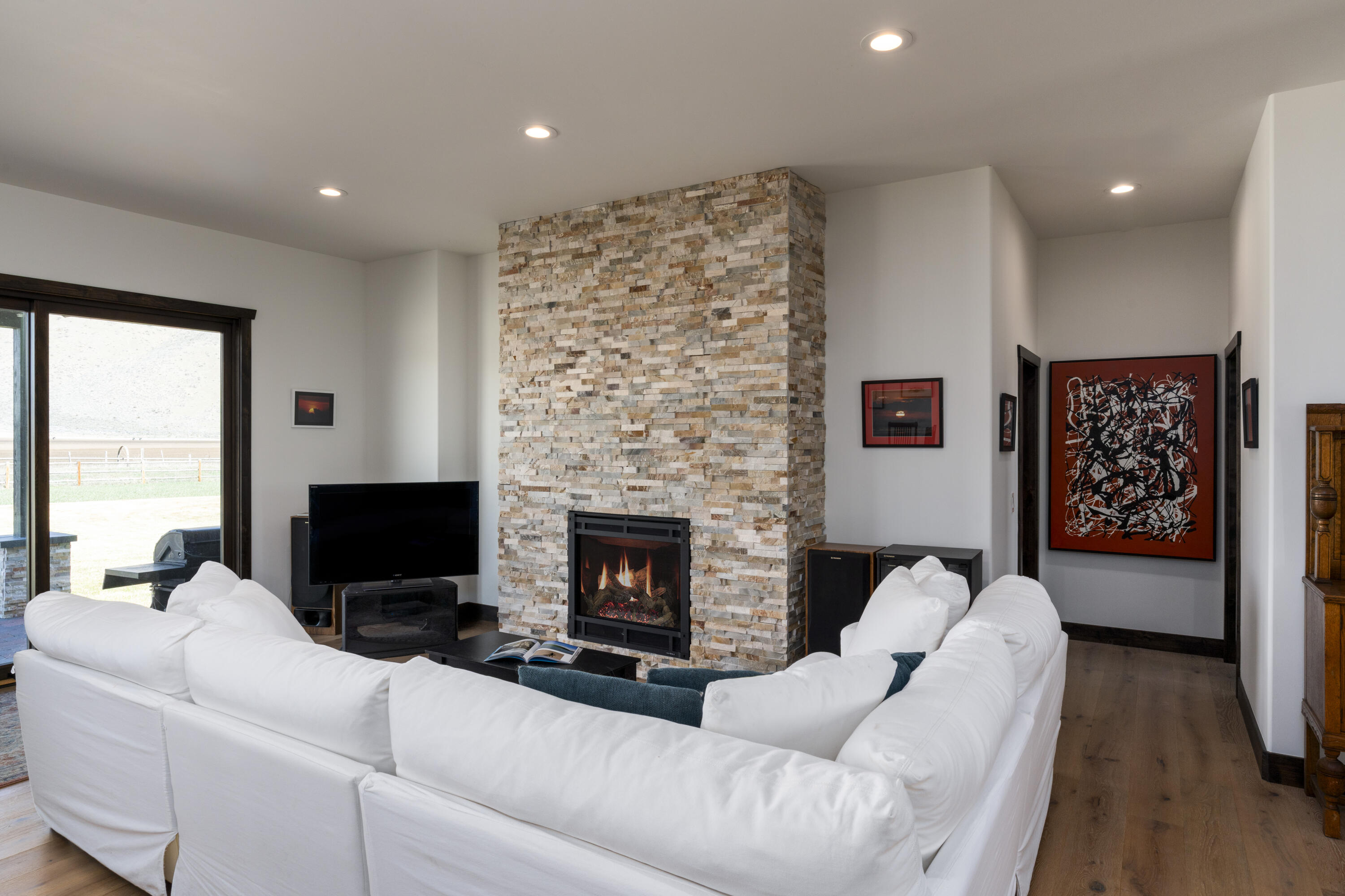 Living Room Fireplace
