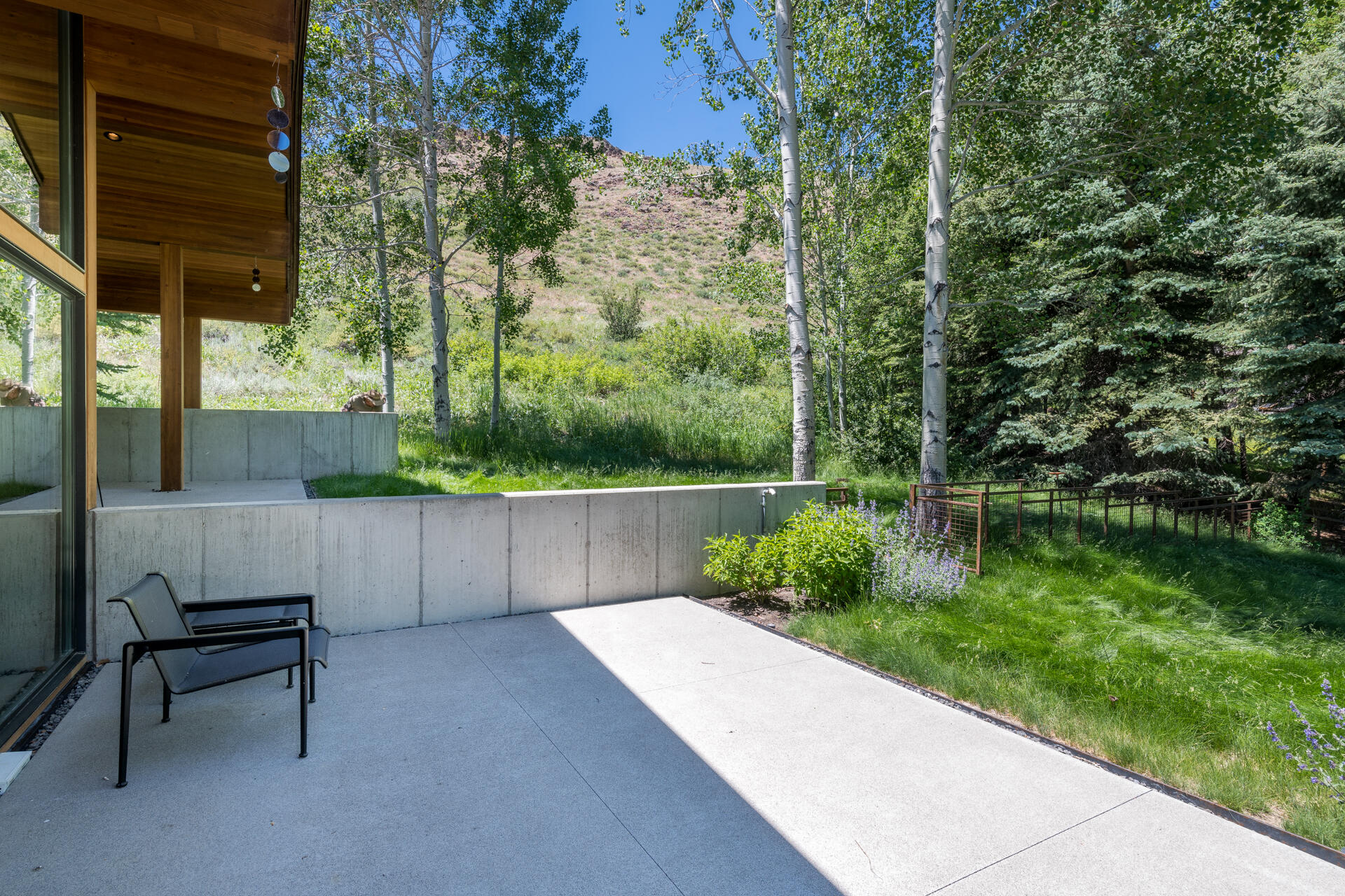 Patio off Guest Room