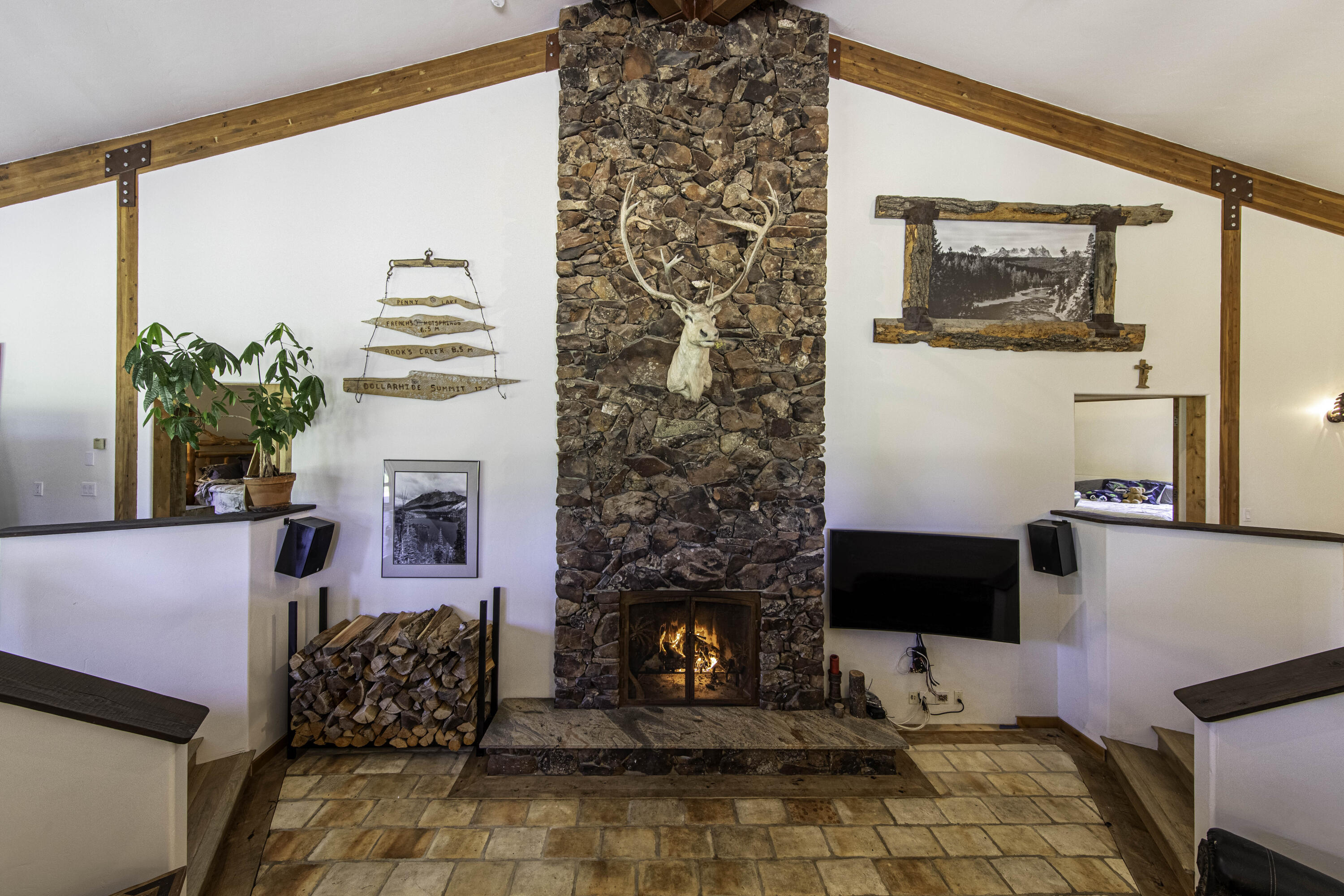 Great Room Fire Wall