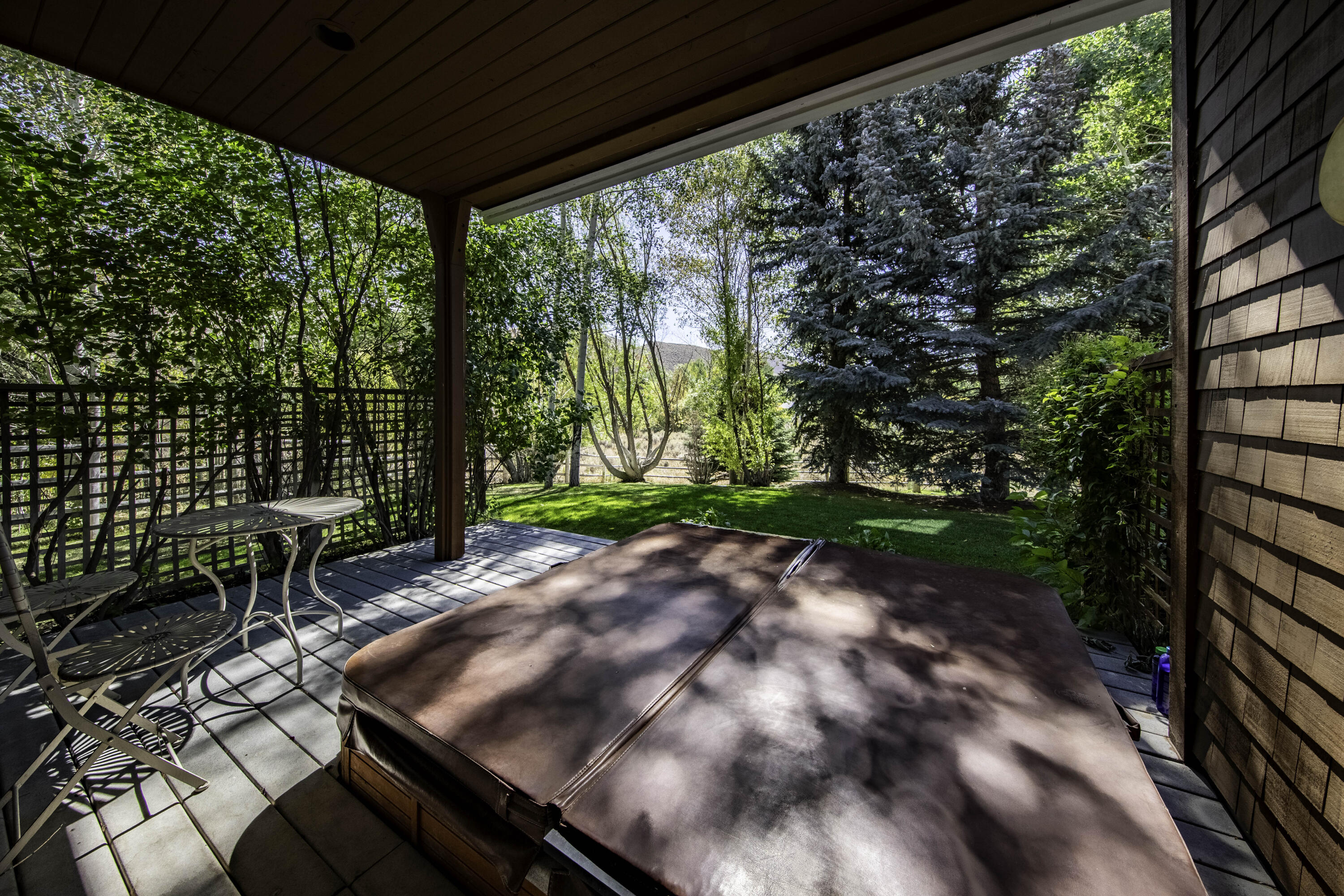 Primary Deck with Hot Tub