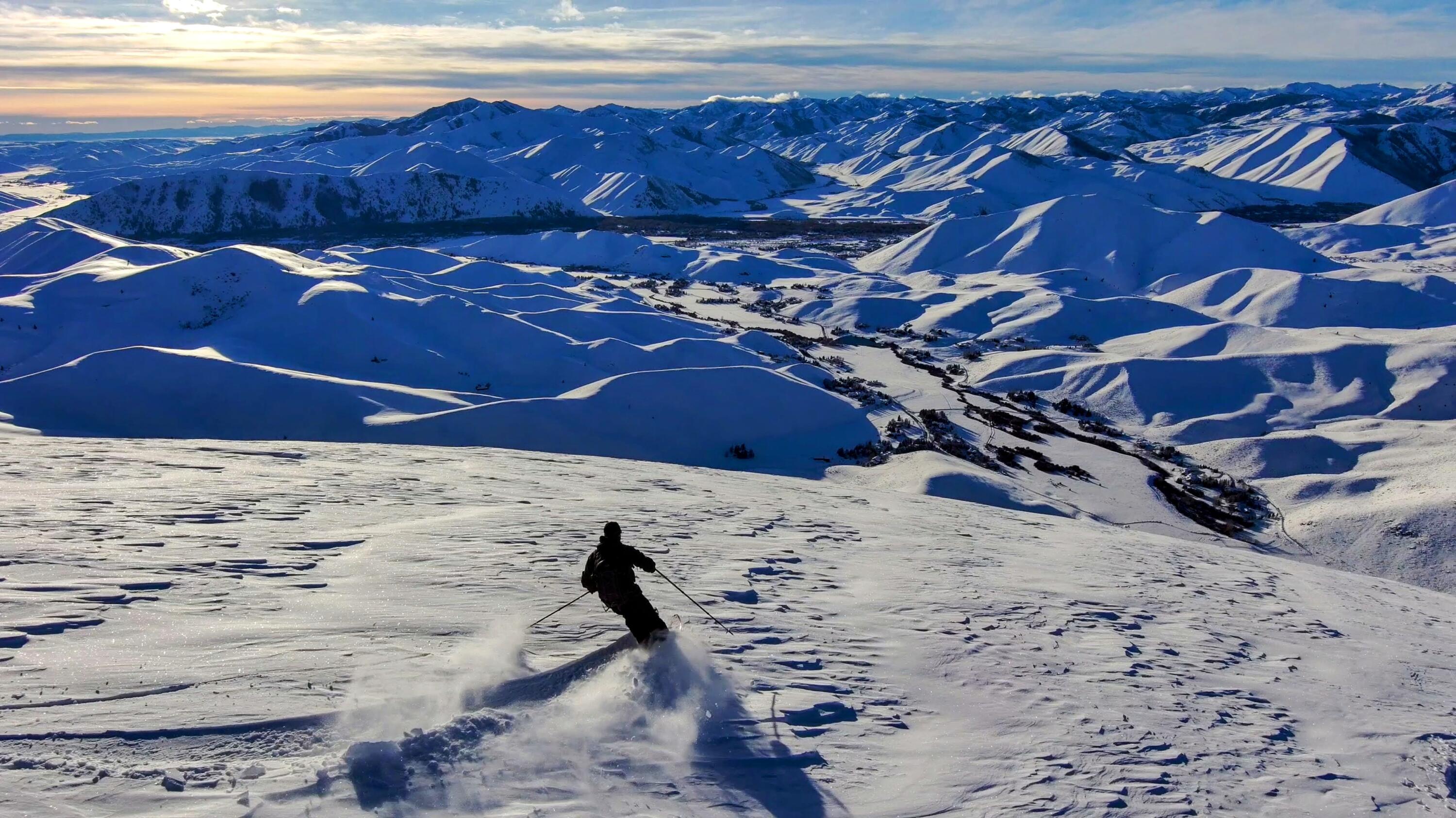 Backcountry Skiing in Indian Creek