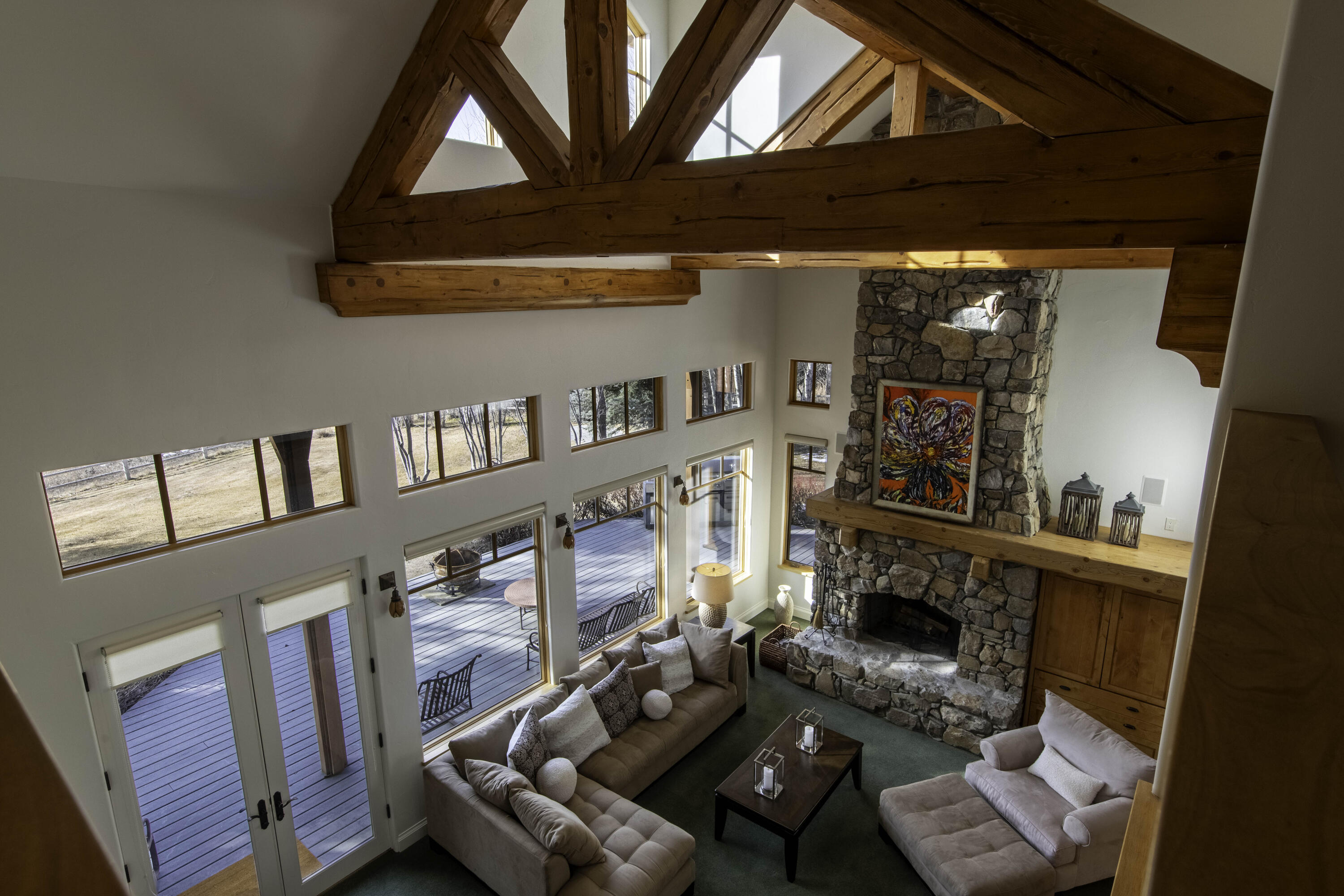 Great Room from above