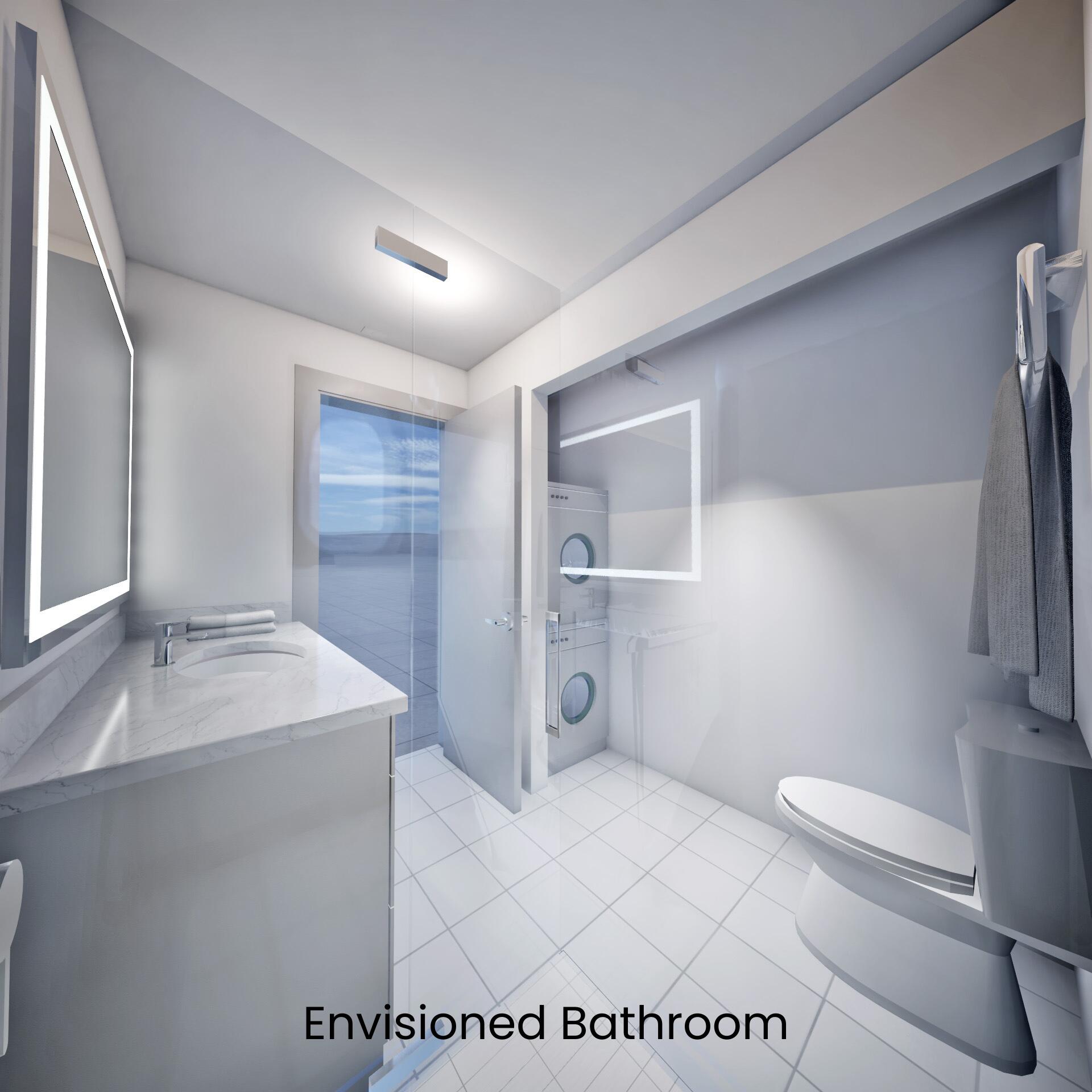 Envisioned Bathroom