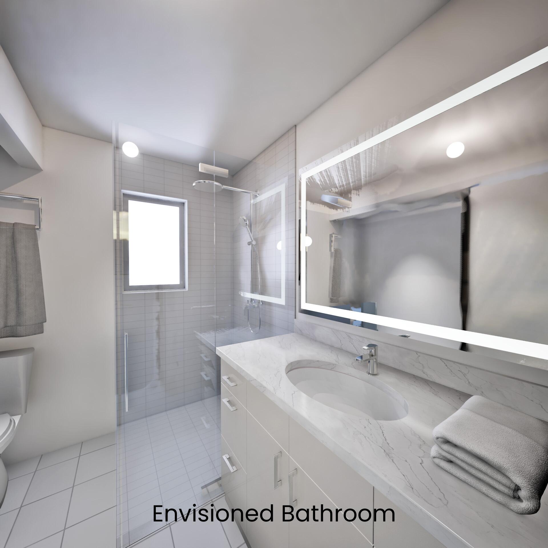Envisioned Bathroom