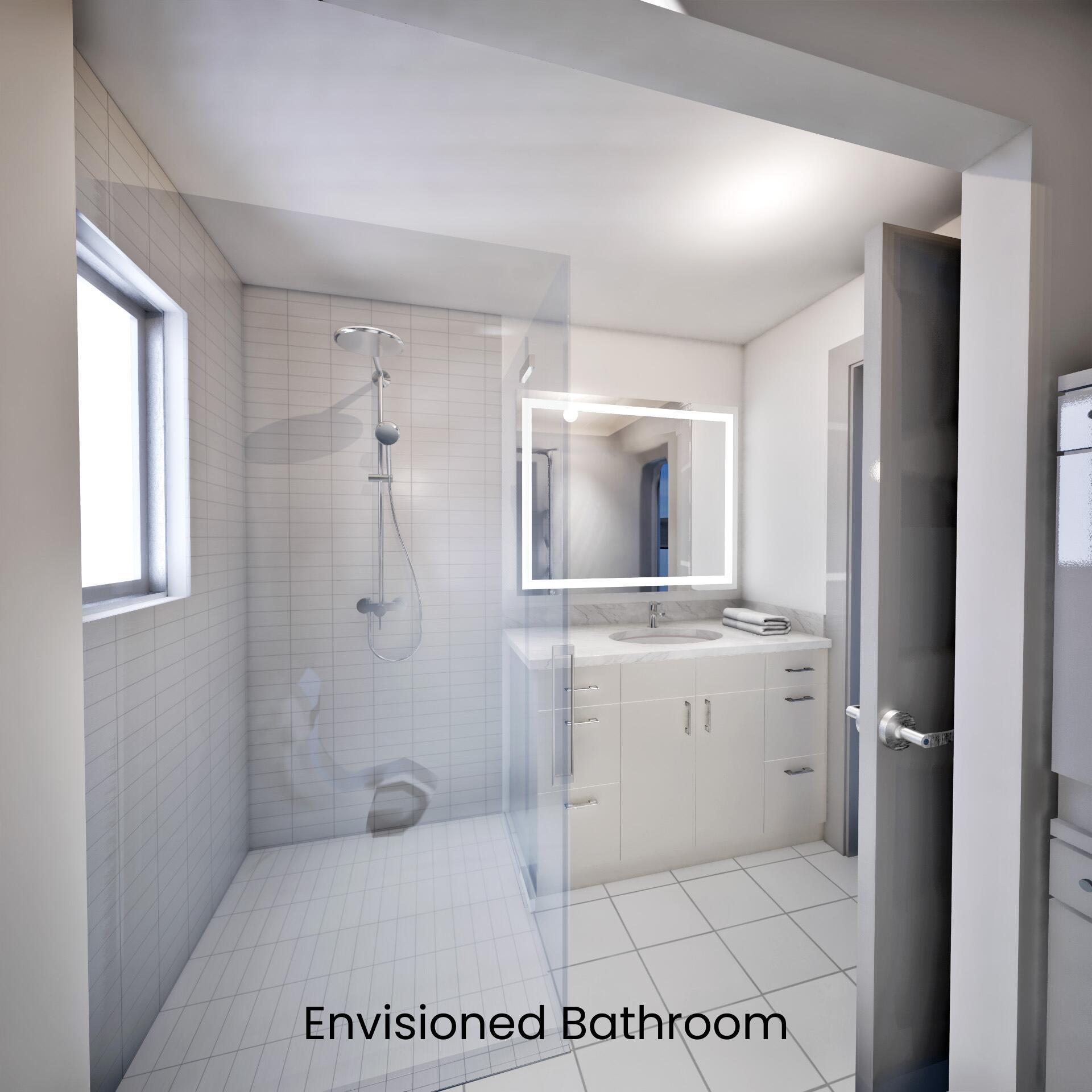 Envisioned Bathroom