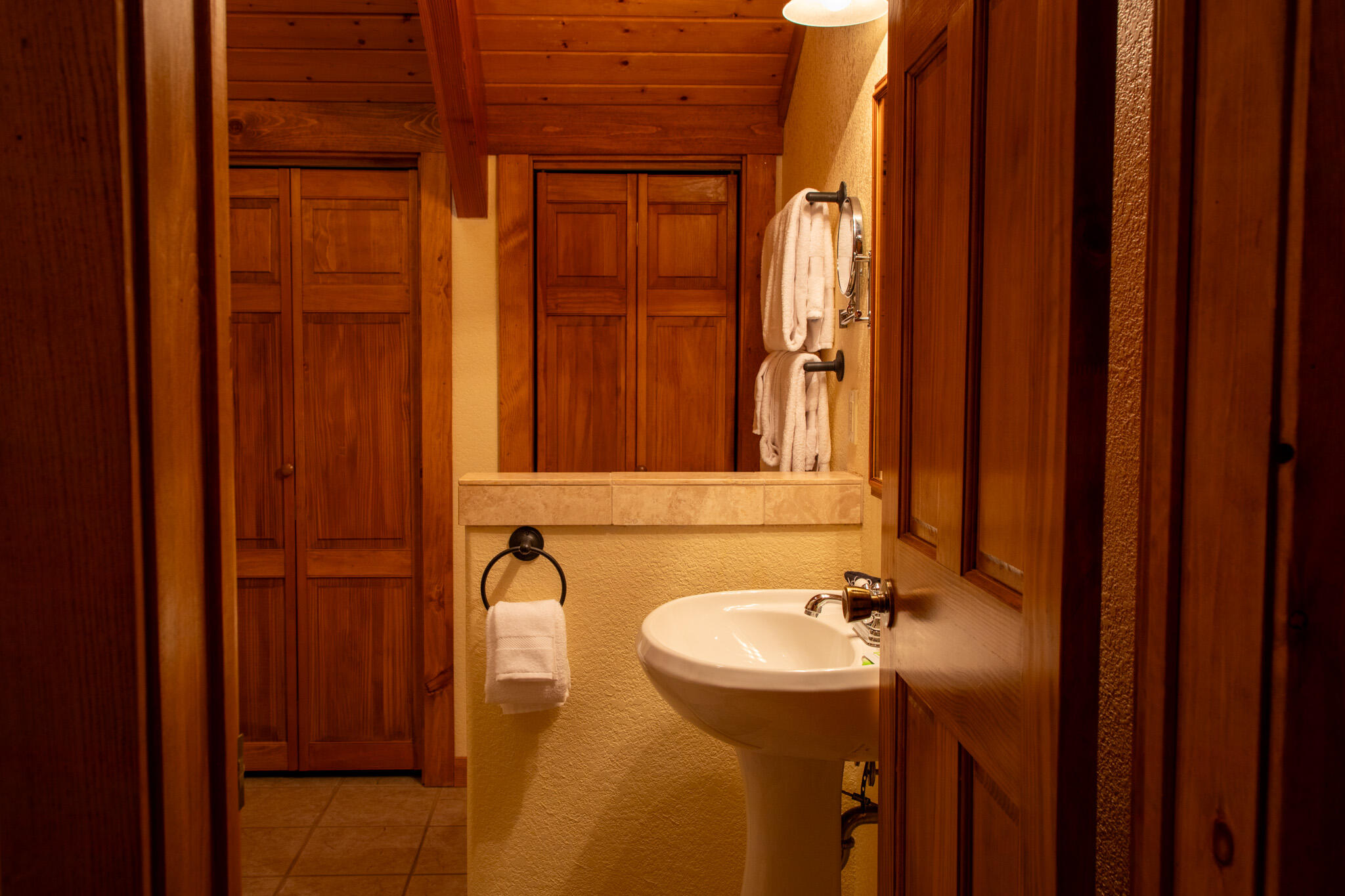 Bathroom off of third level bedroom