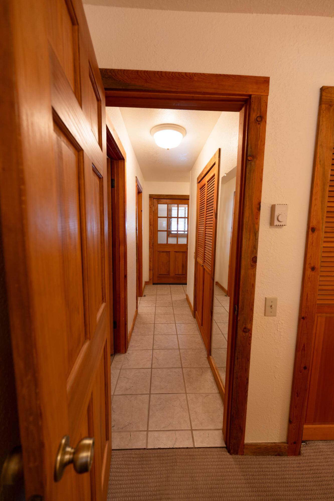 View of hallway from bedroom 2