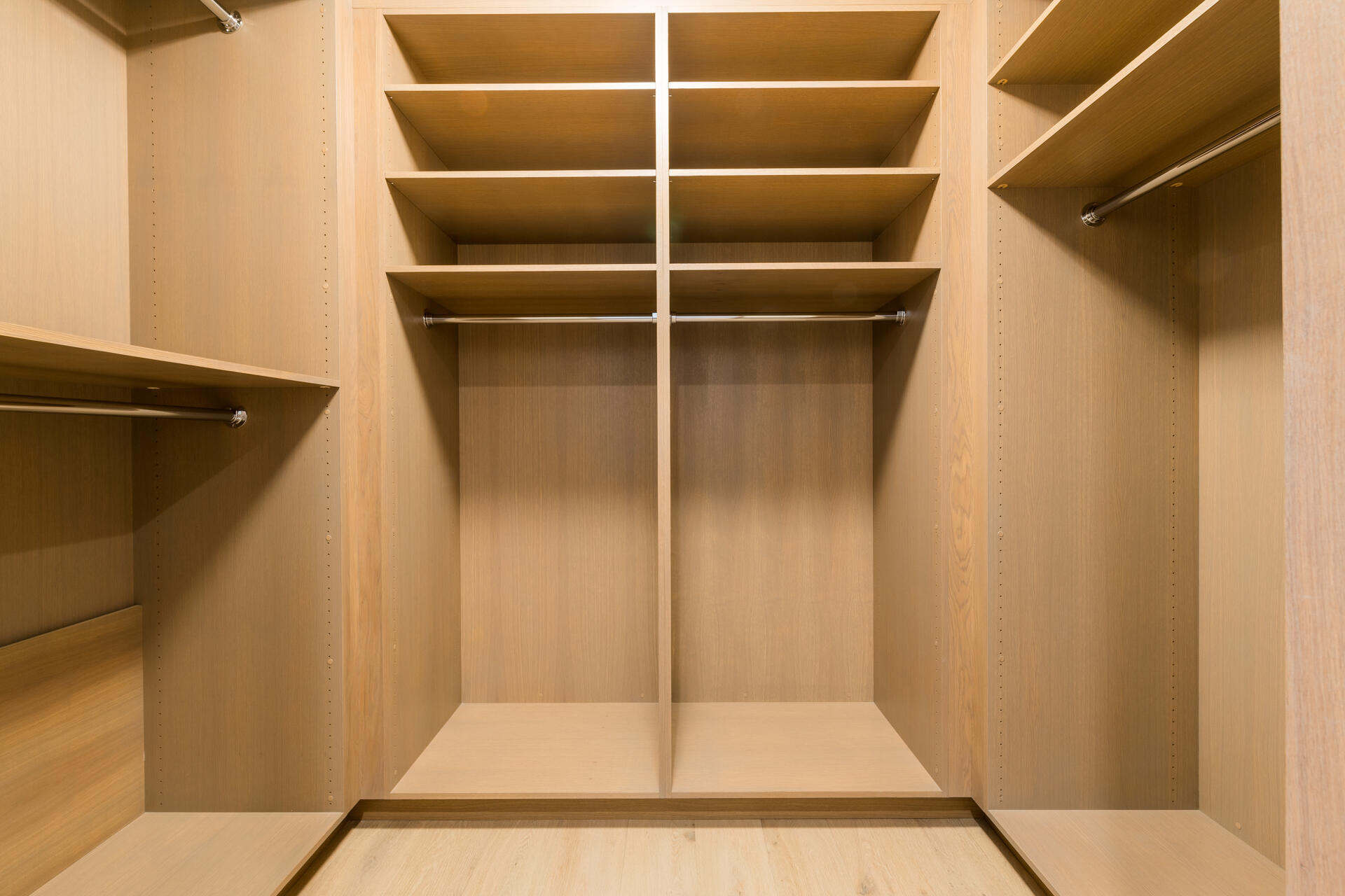 Custom Built In Primary Closet
