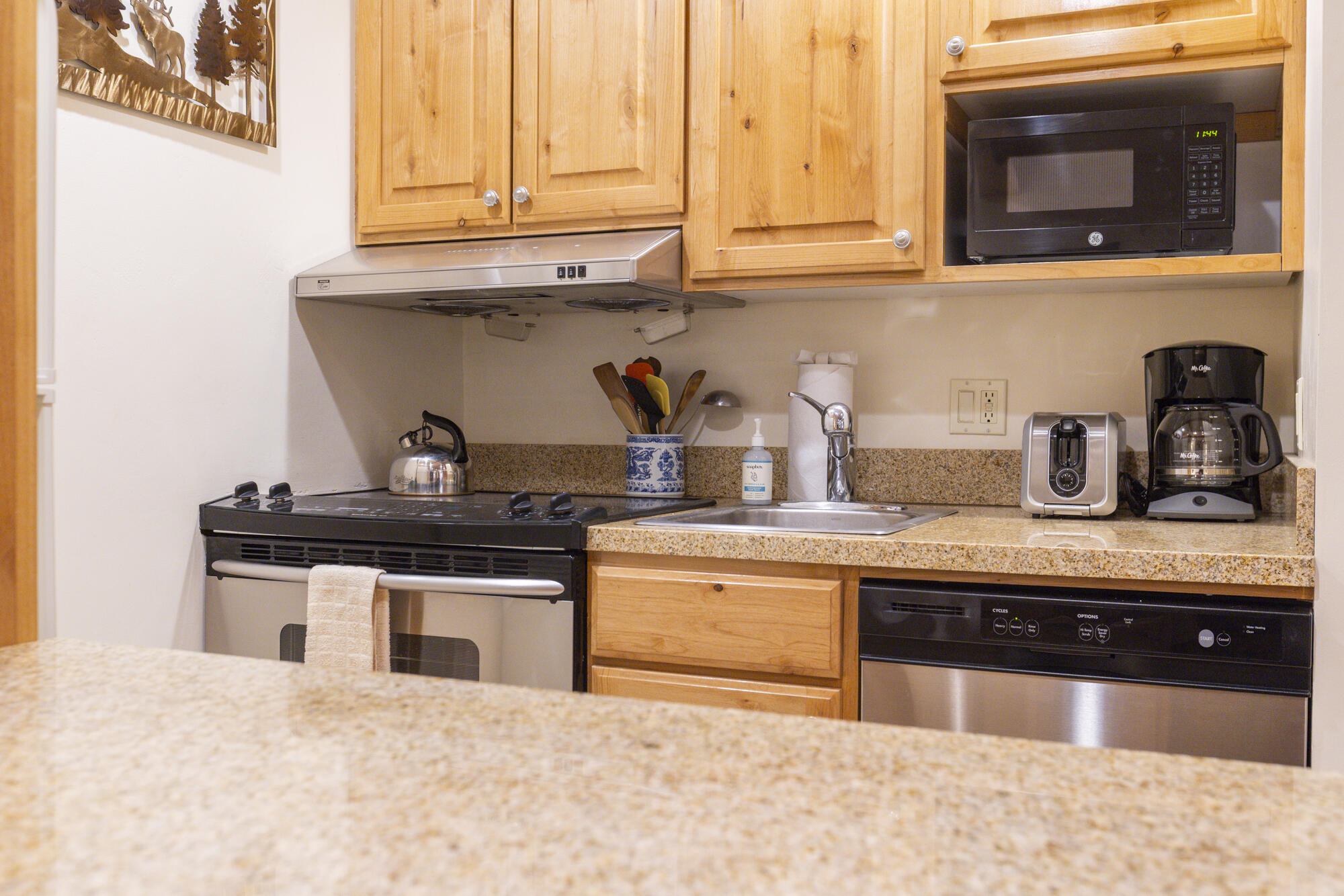 Granite Countertop & Remodeled Kitchen