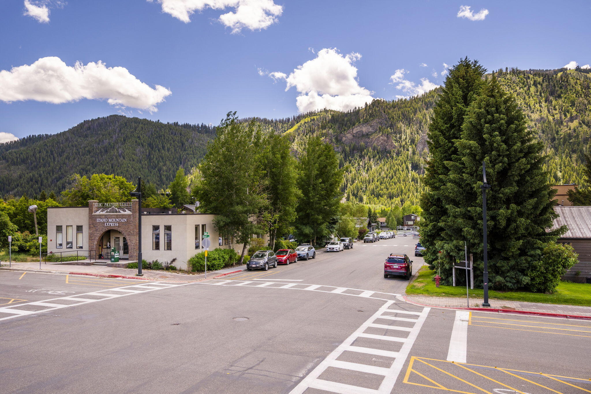 Views from balcony of live/Work