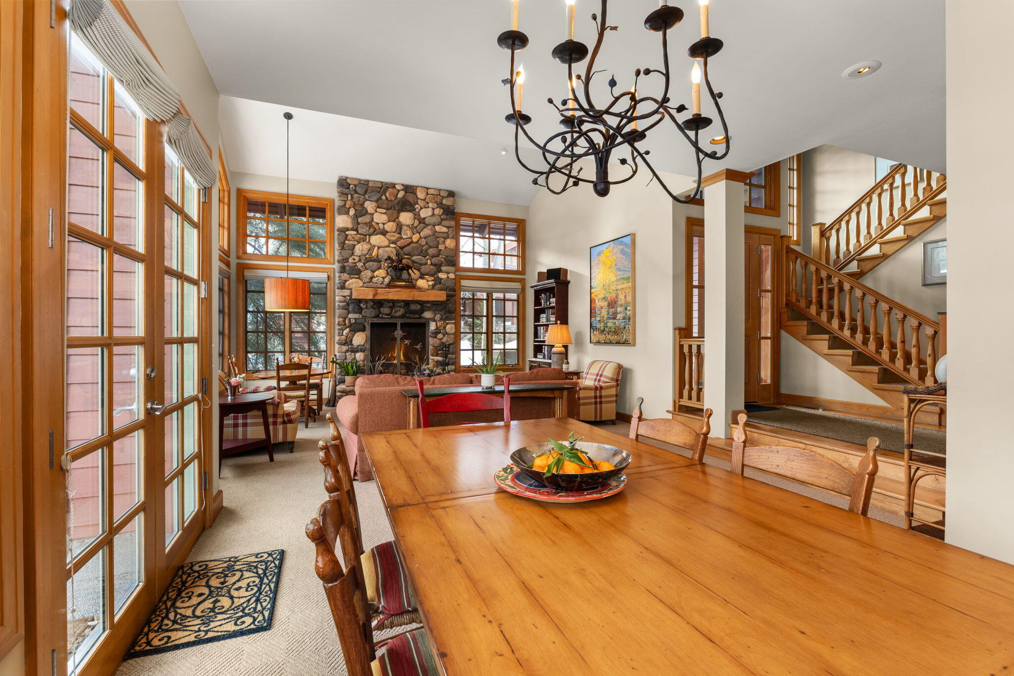 Cozy main living area