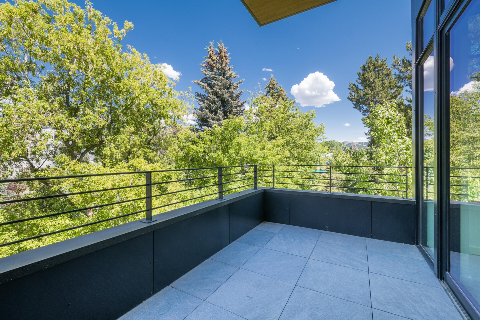 Deck off bedrooms 2 and 3