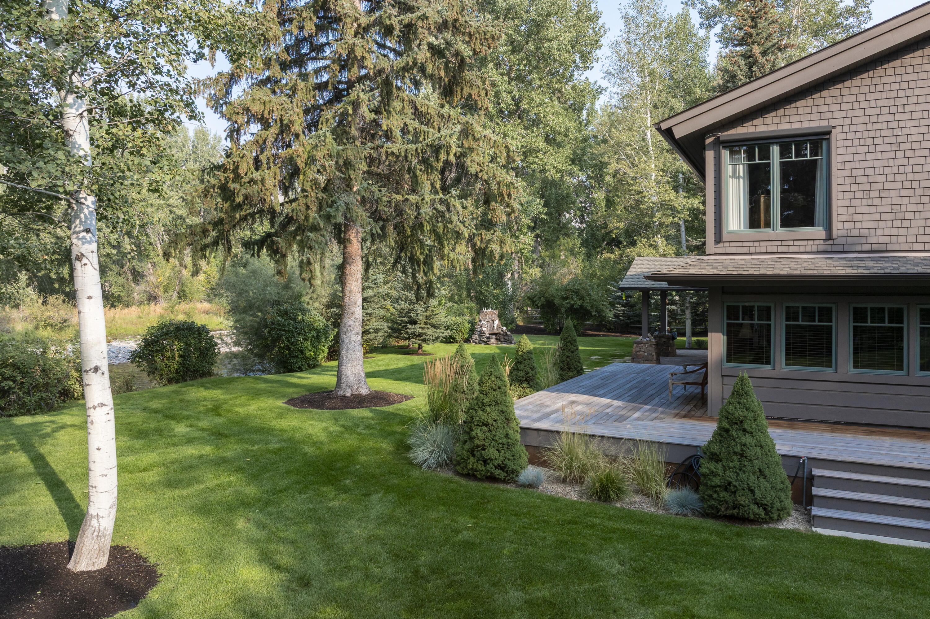 Large Deck with River Views