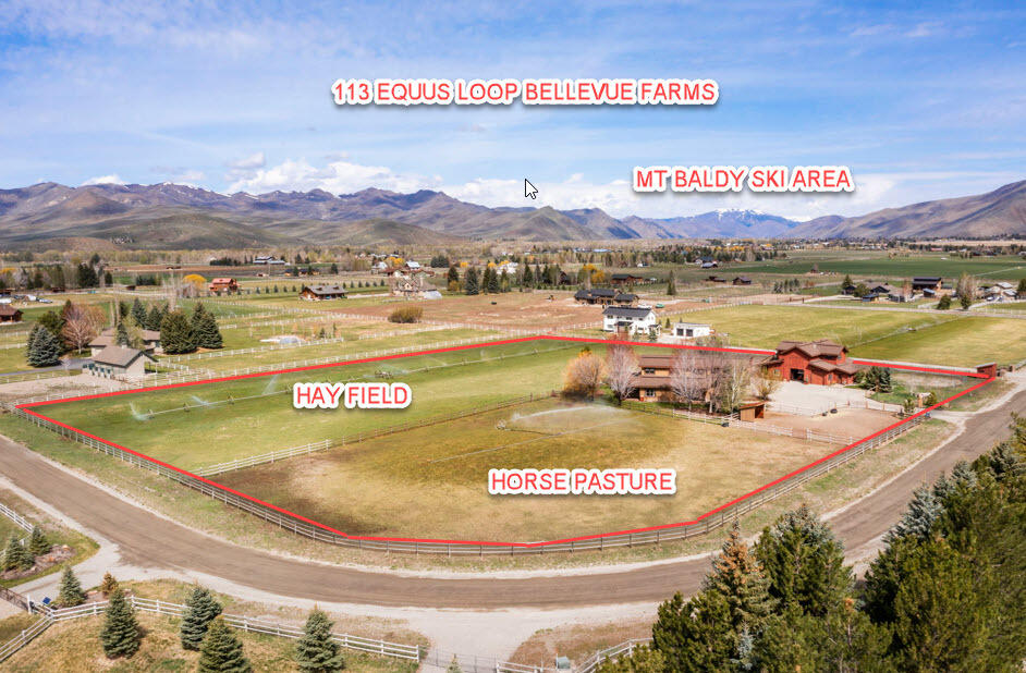 Aerial with lines and area names